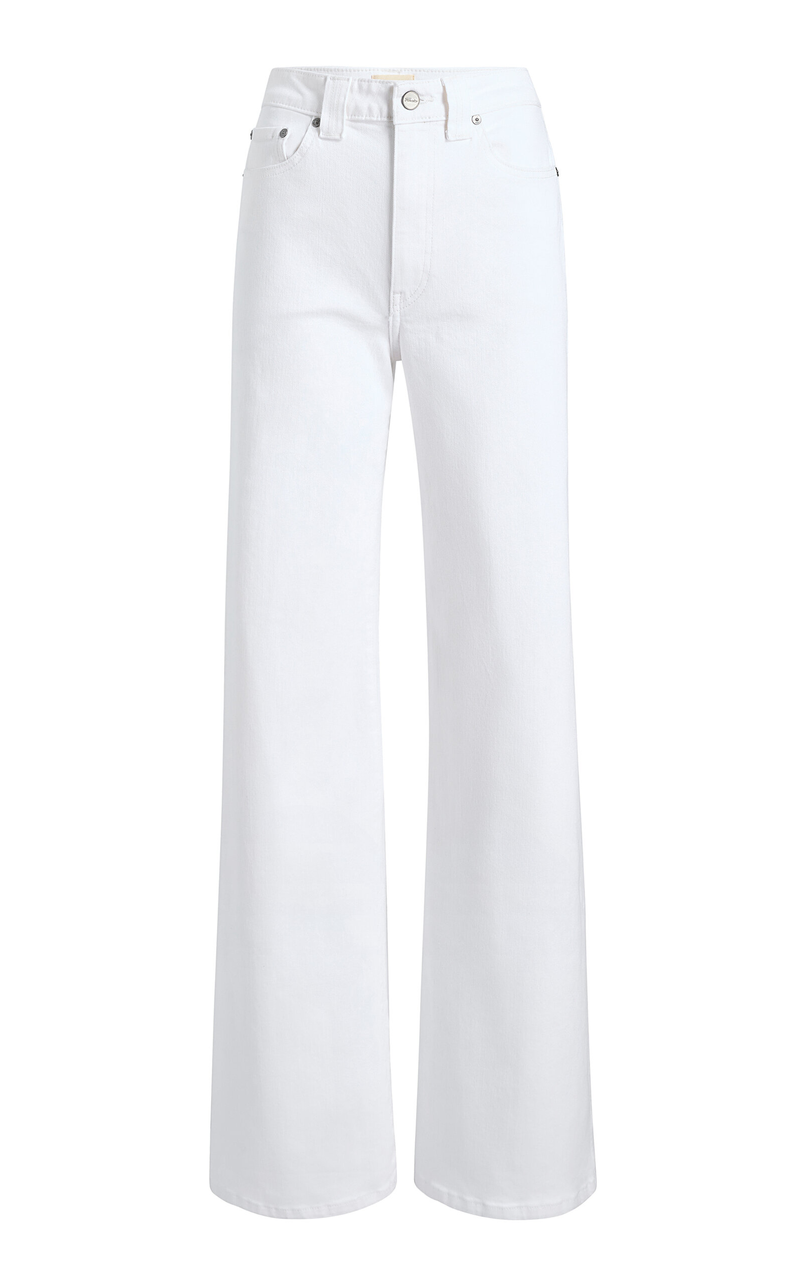 Dane Stretch High-Rise Wide-Leg Jeans