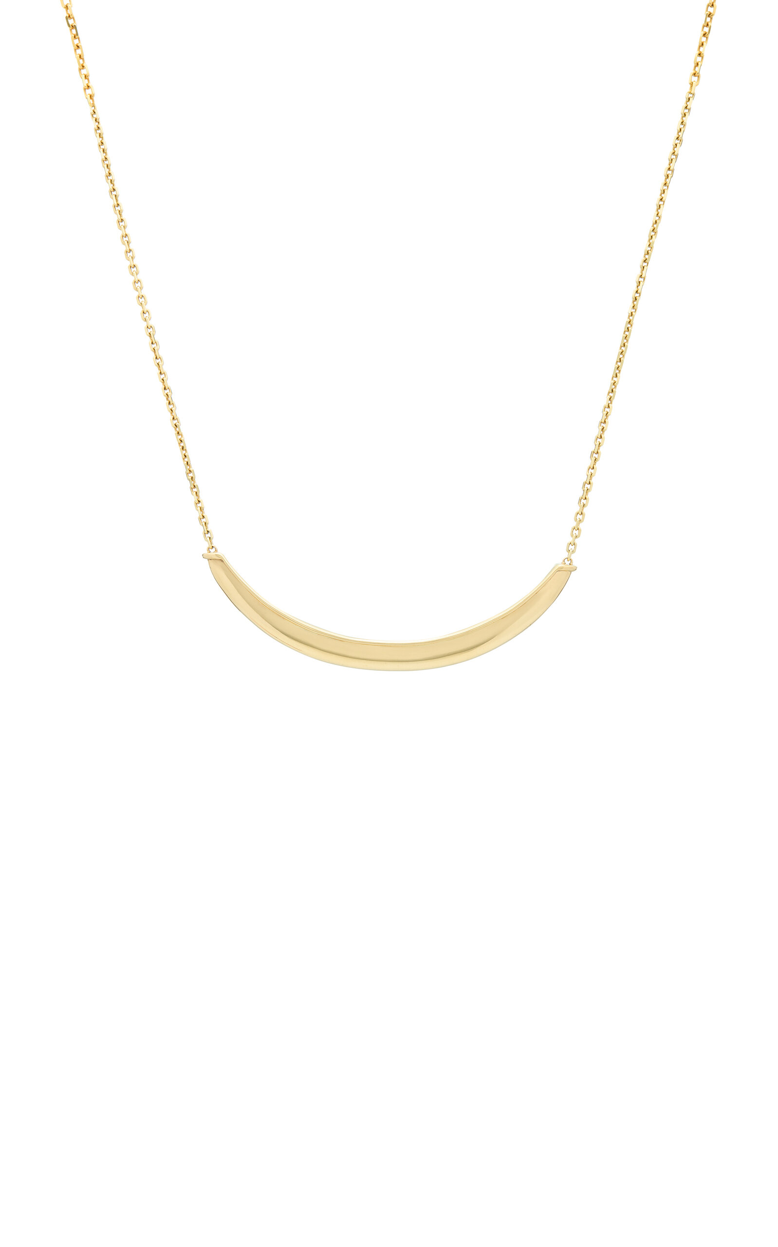 Shop Wyld Box Jewelry 18k Yellow Gold Luna Necklace