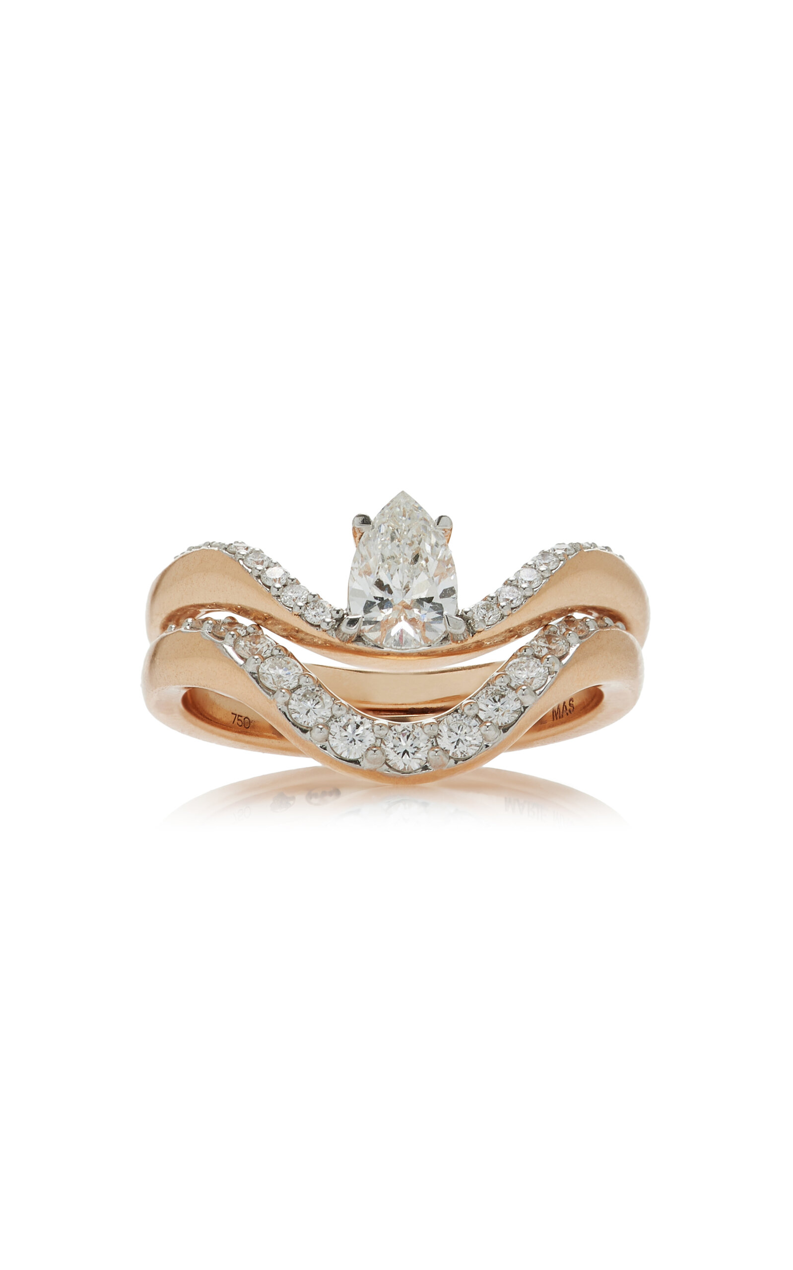 n°27 18K Rose Gold Diamond Ring