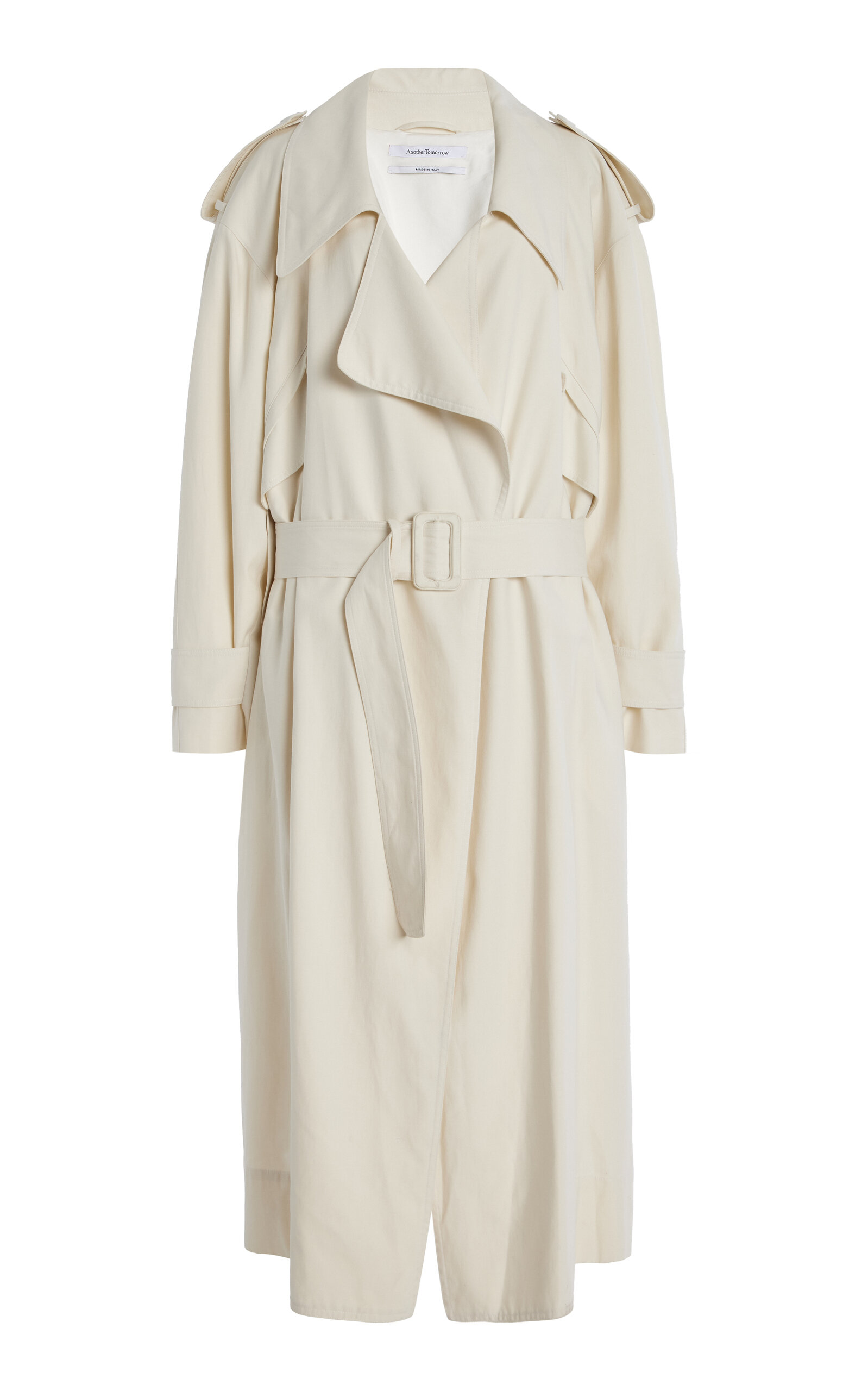 Cotton-Blend Trench Coat