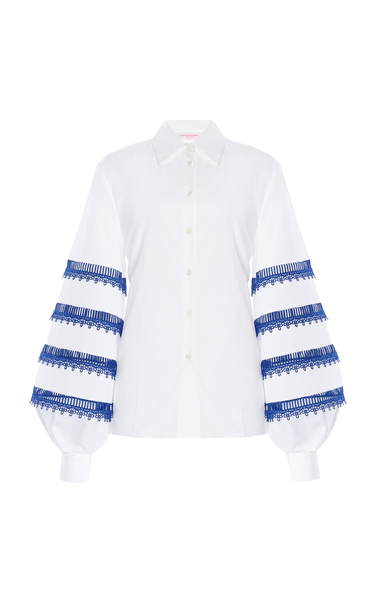 Embroidered Cotton Poplin Shirt