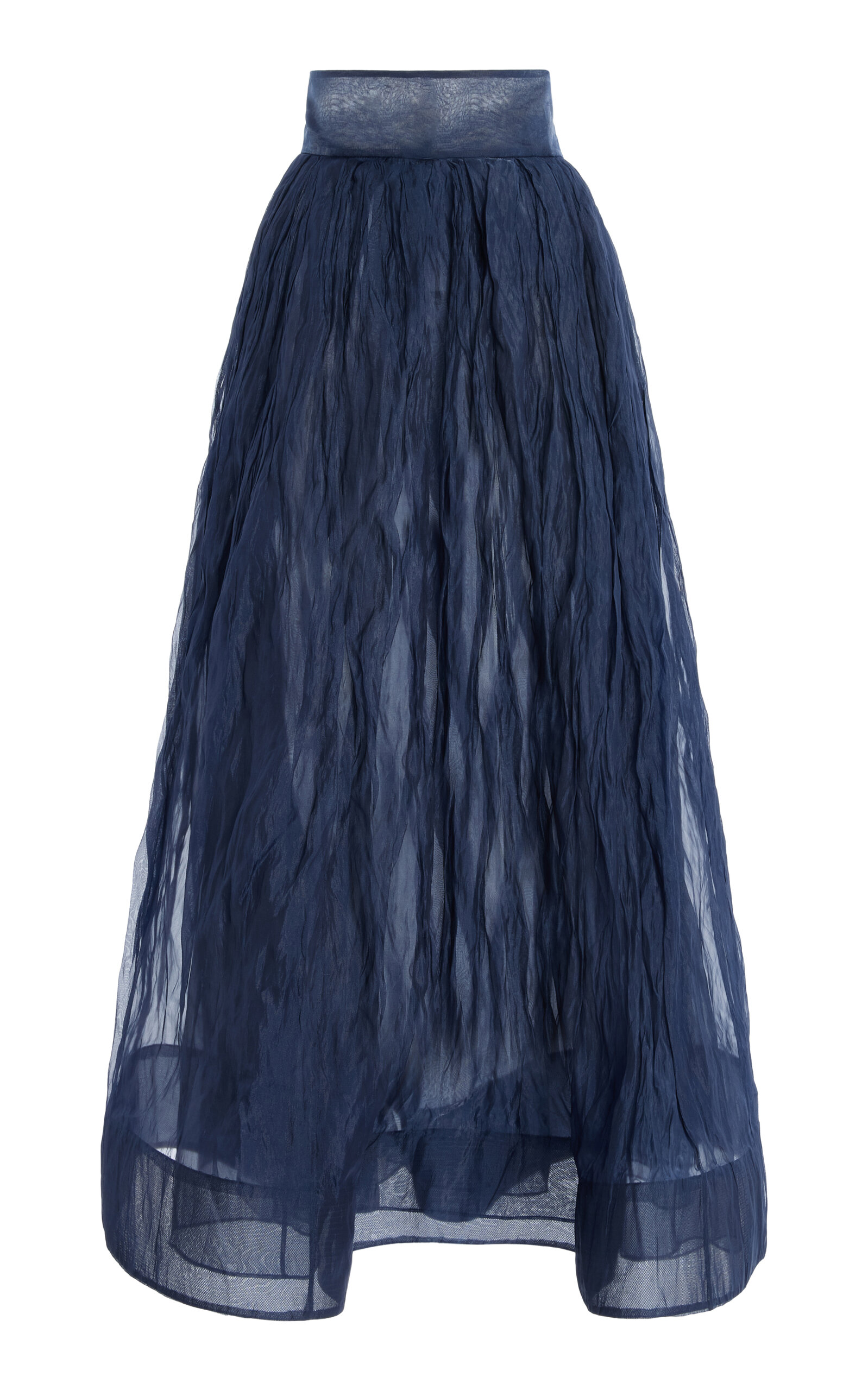 Hogarth Silk Organza Midi Skirt