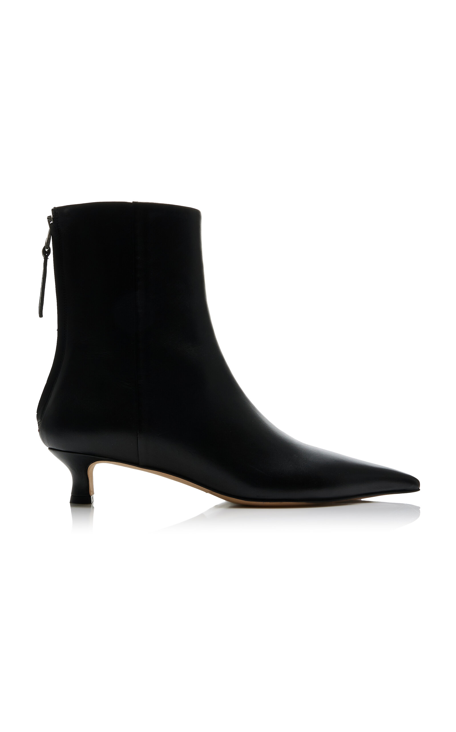 Zoe Leather Ankle Boots