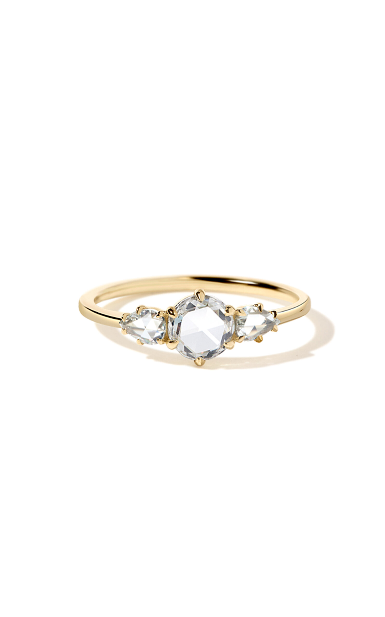 Pluvia 14K Yellow Gold Diamond Ring