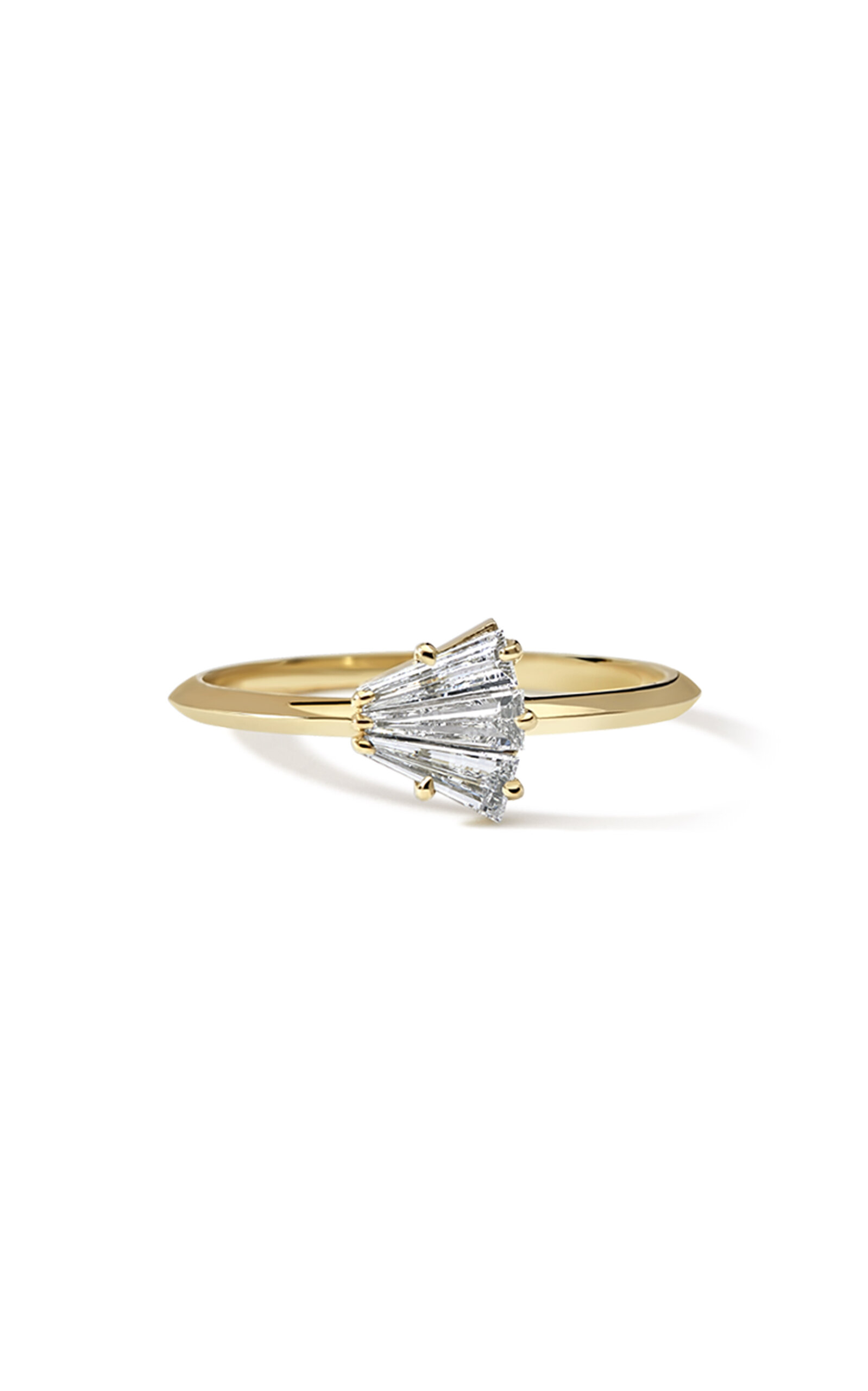 Juno 14K Yellow Gold Diamond Ring