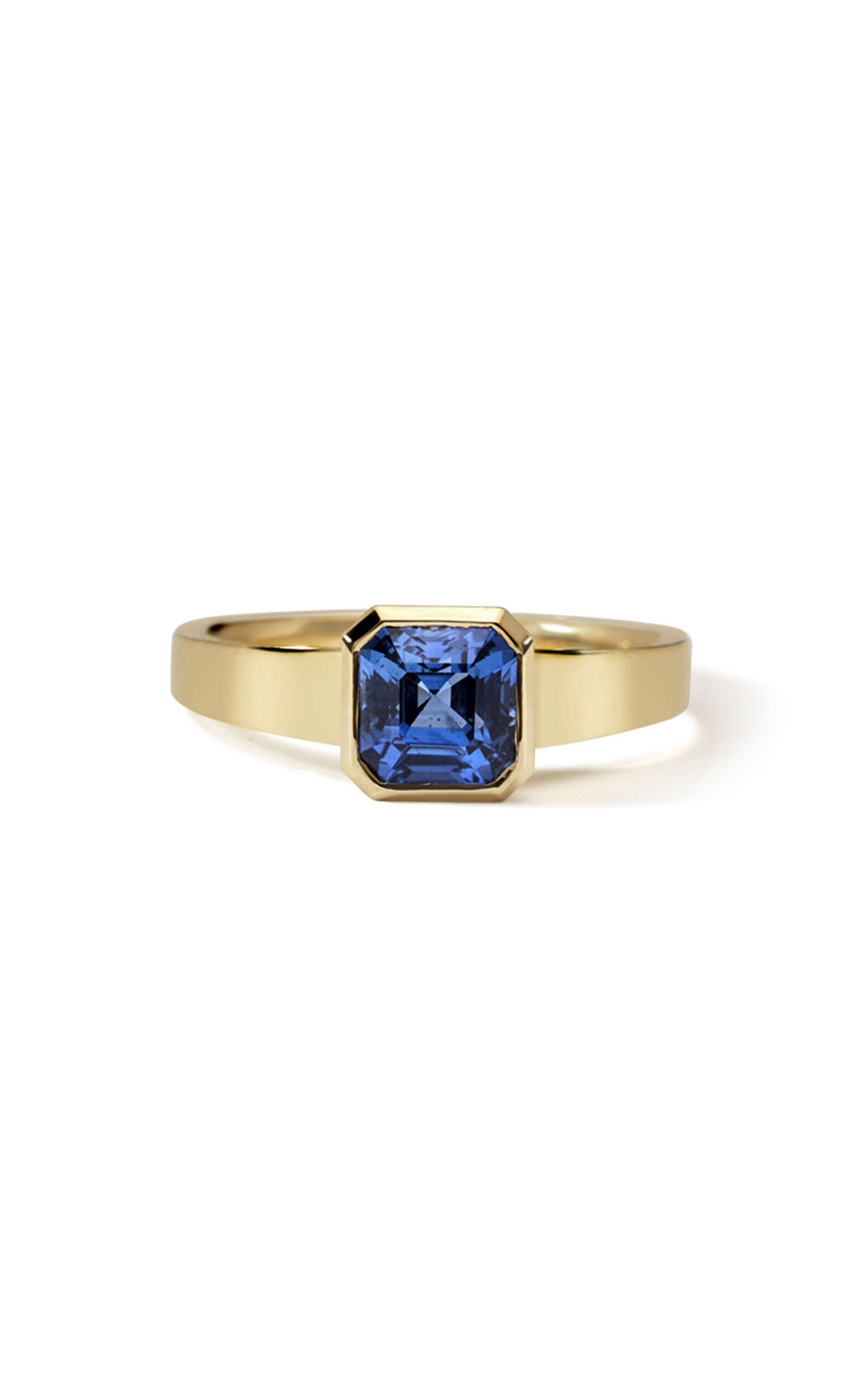 Azure 18K Yellow Gold Sapphire Ring