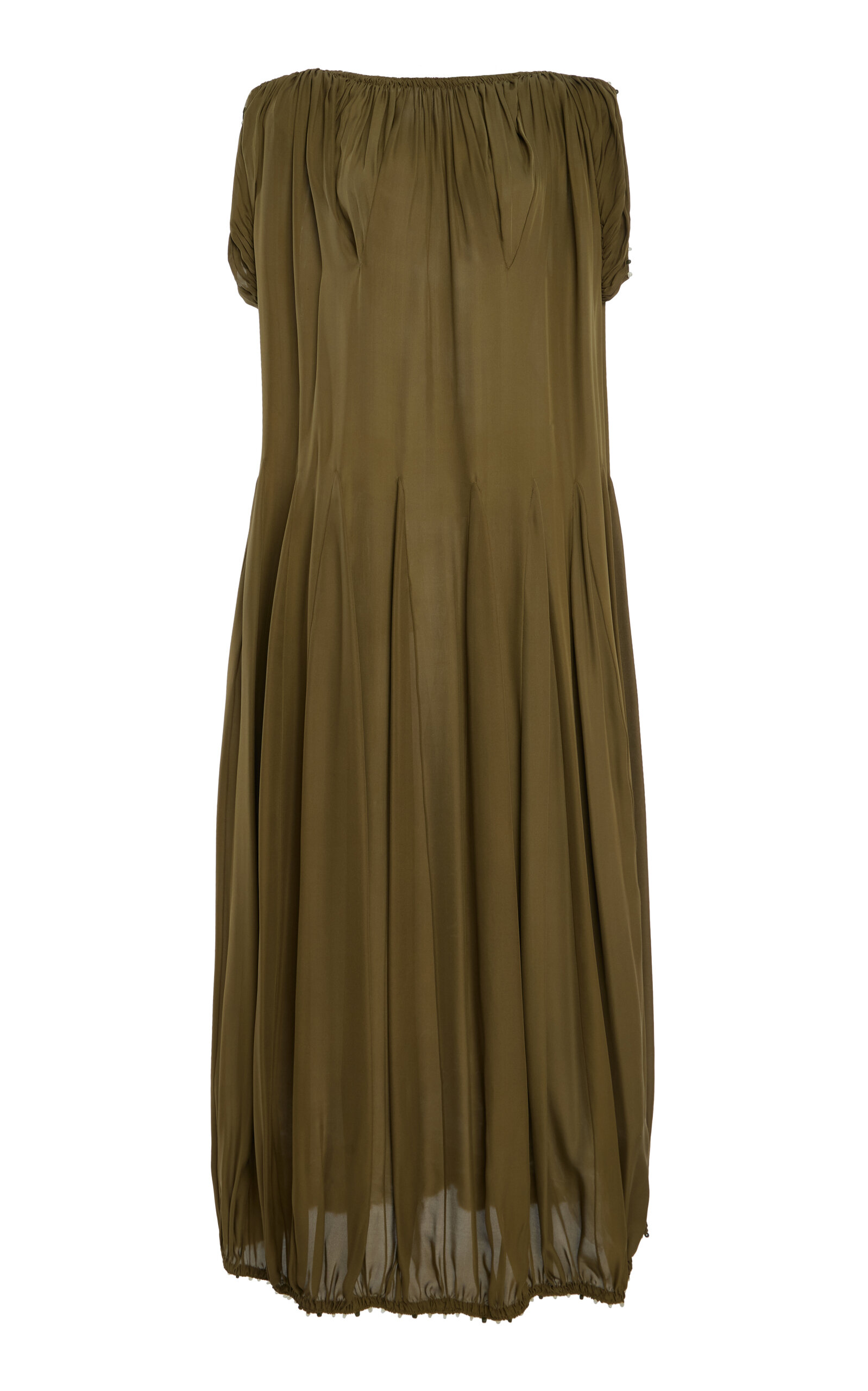 Lounès Beaded Silk Georgette Maxi Dress