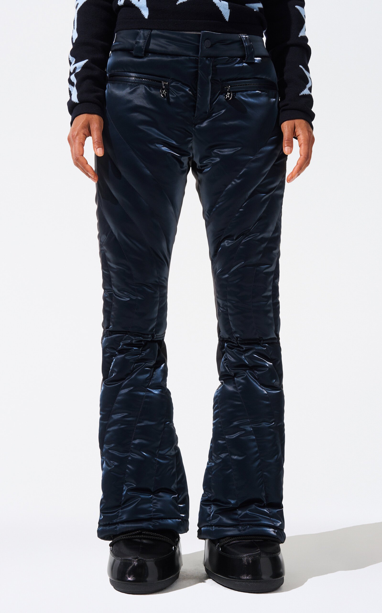 Carving Mid-Rise Nylon Ski Pants