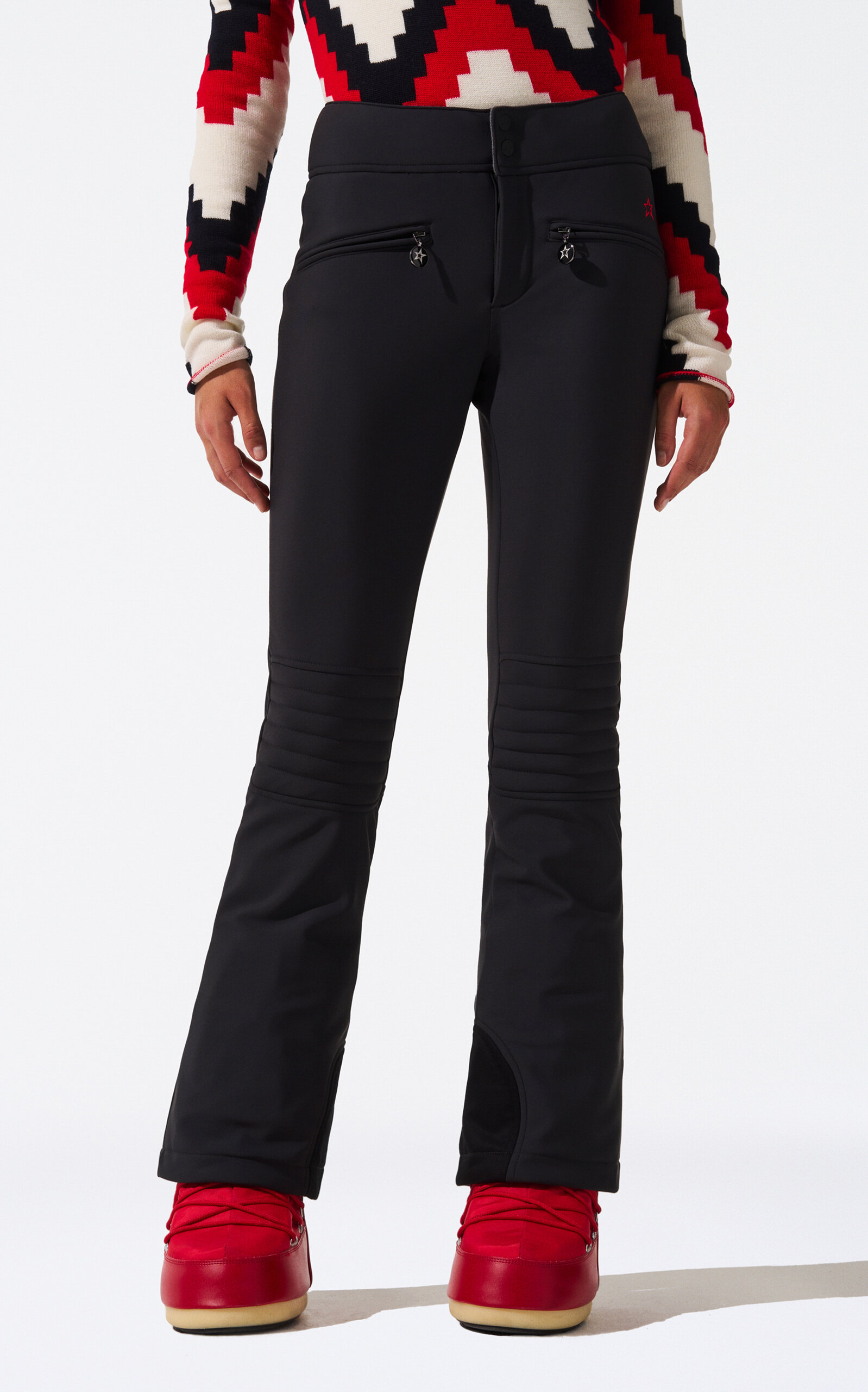 Aurora High-Rise Nylon Flared Ski Pants