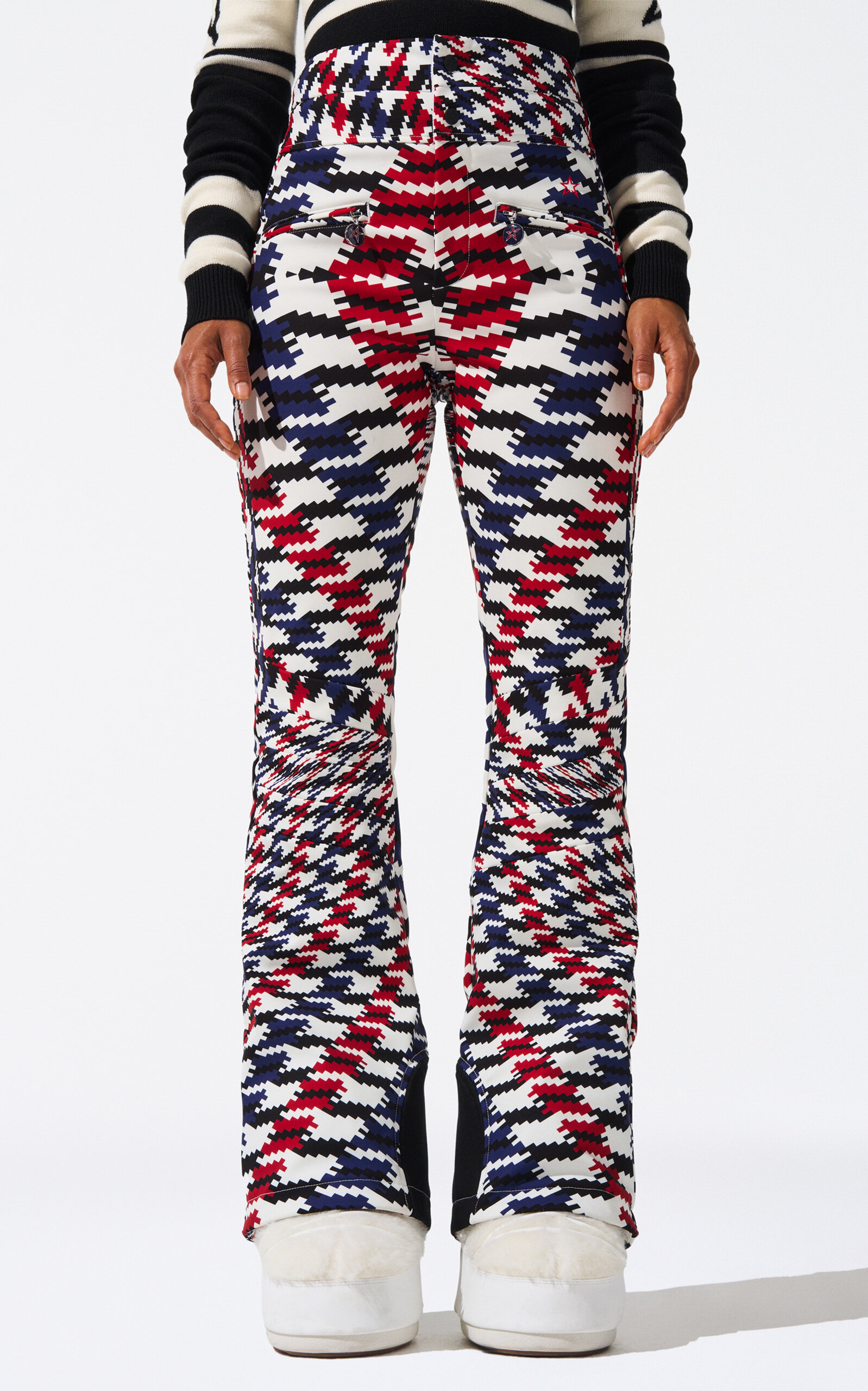 Aurora High-Rise Nylon Flared Ski Pants