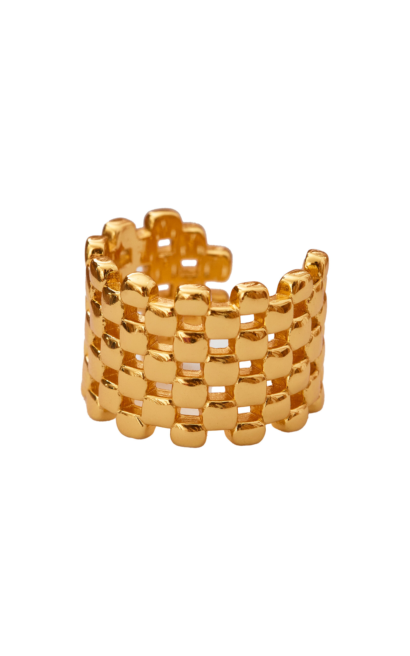 18kt Gold Plated Saka Ring