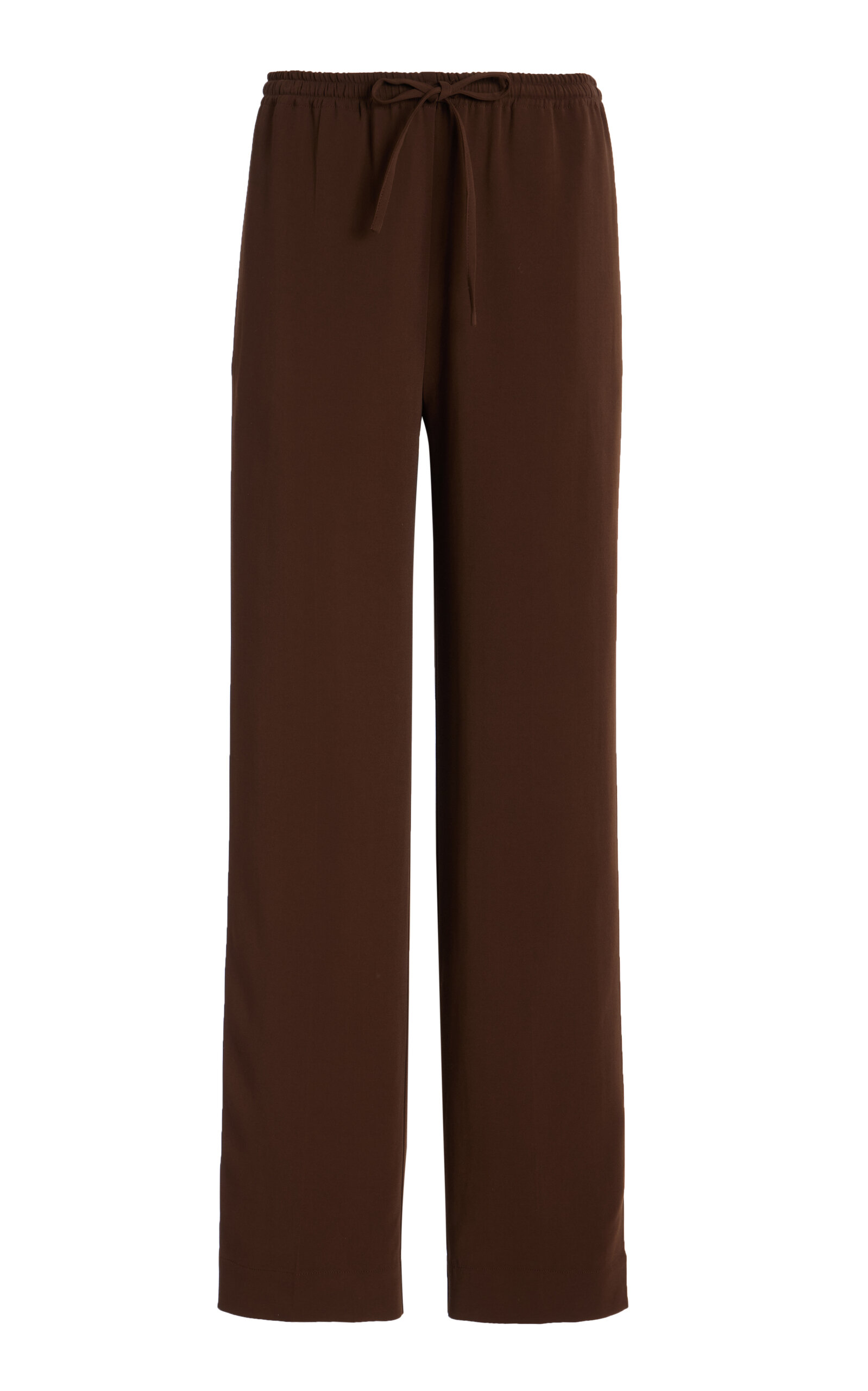 The Aurelia Crepe Straight-Leg Pants