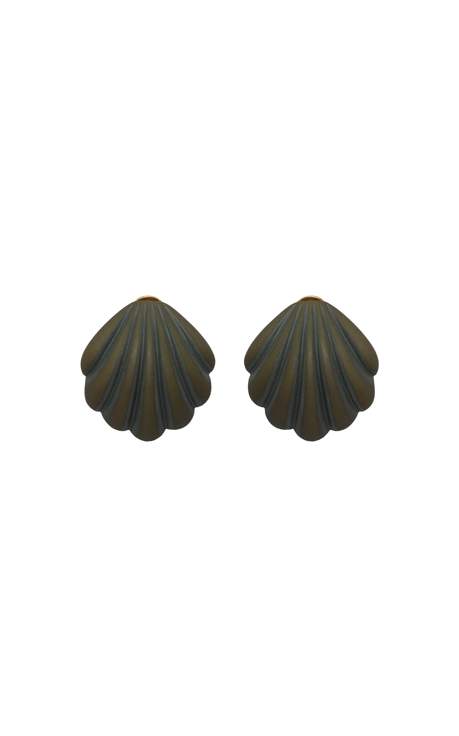 The Aztec Shell Earrings