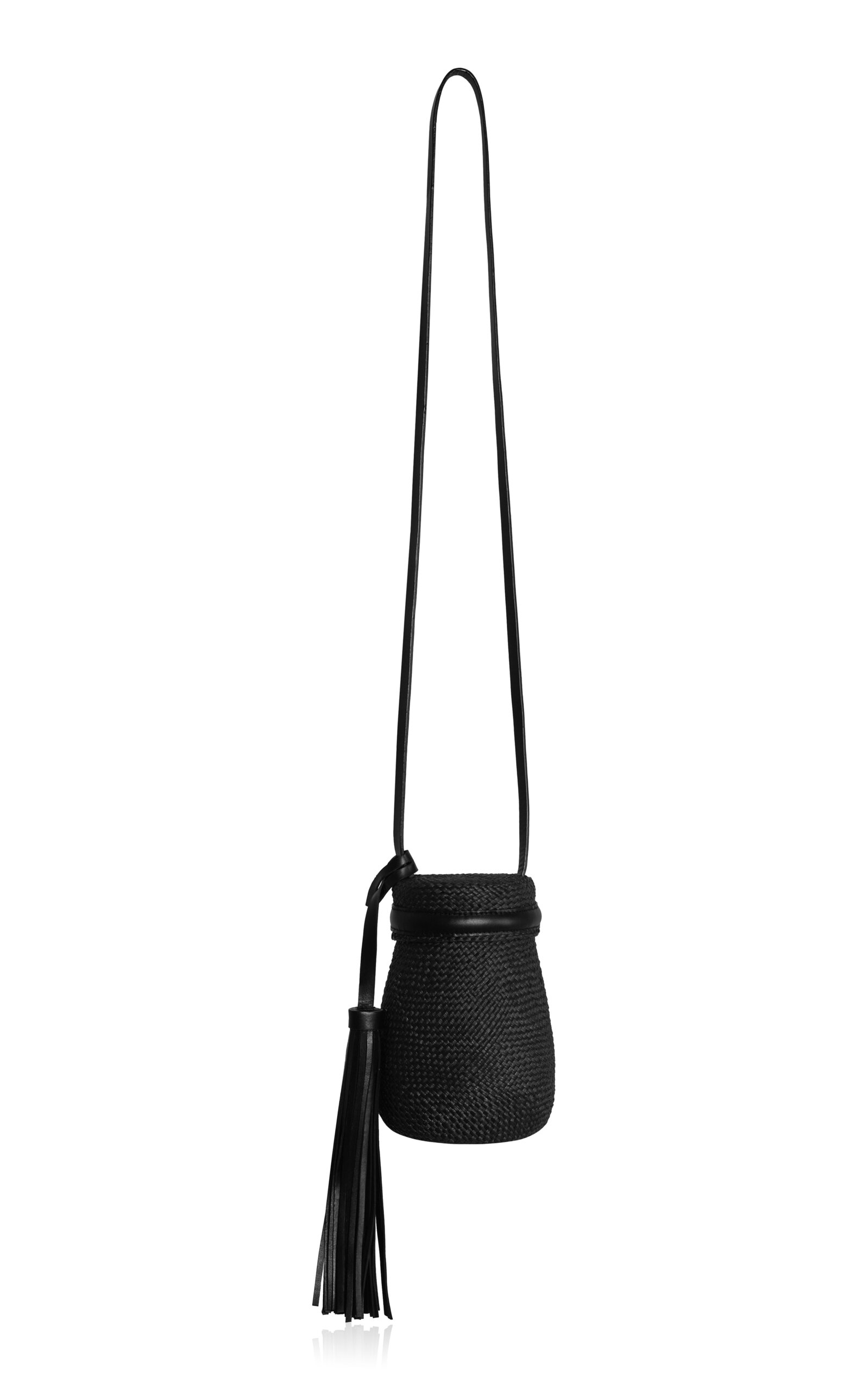 The Provider Palm and Leather Mochila Bag