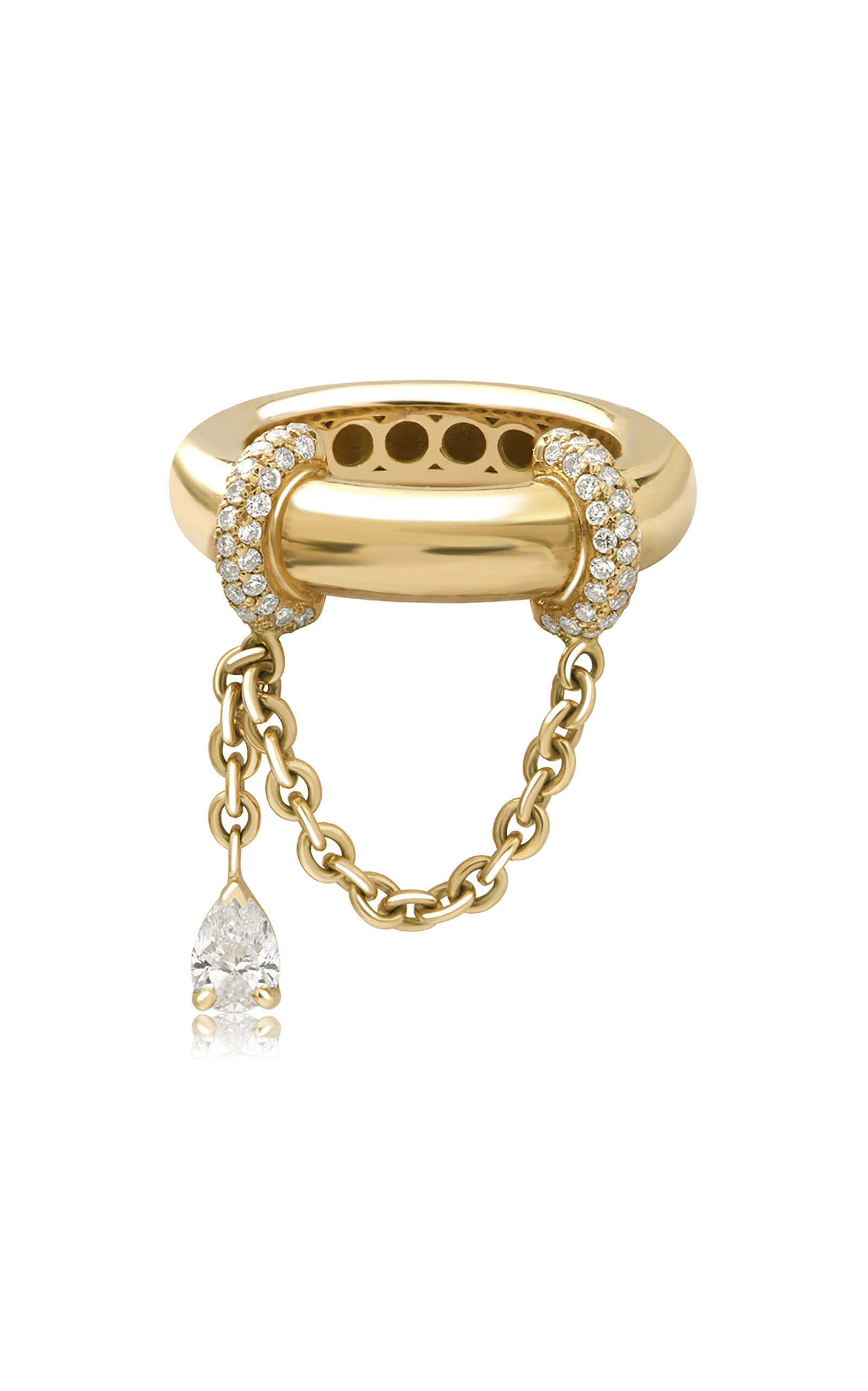 Elysabeth 18K Yellow Gold Diamond Ring