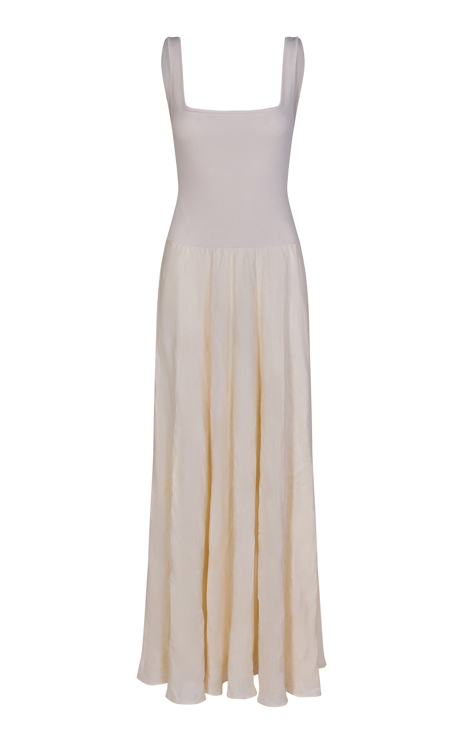 Mariner Linen-Cotton Maxi Dress