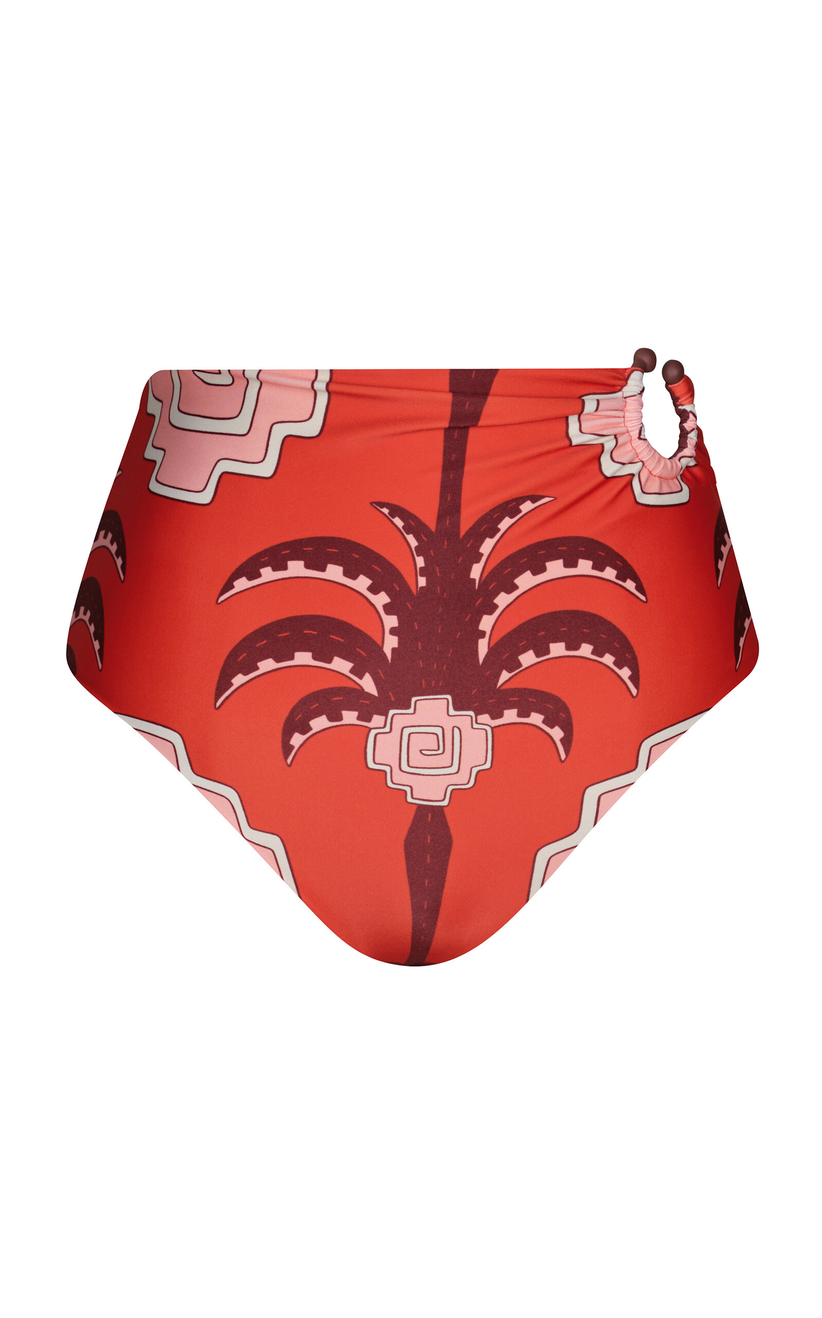 Taita Ring-Detailed High-Waisted Bikini Bottom