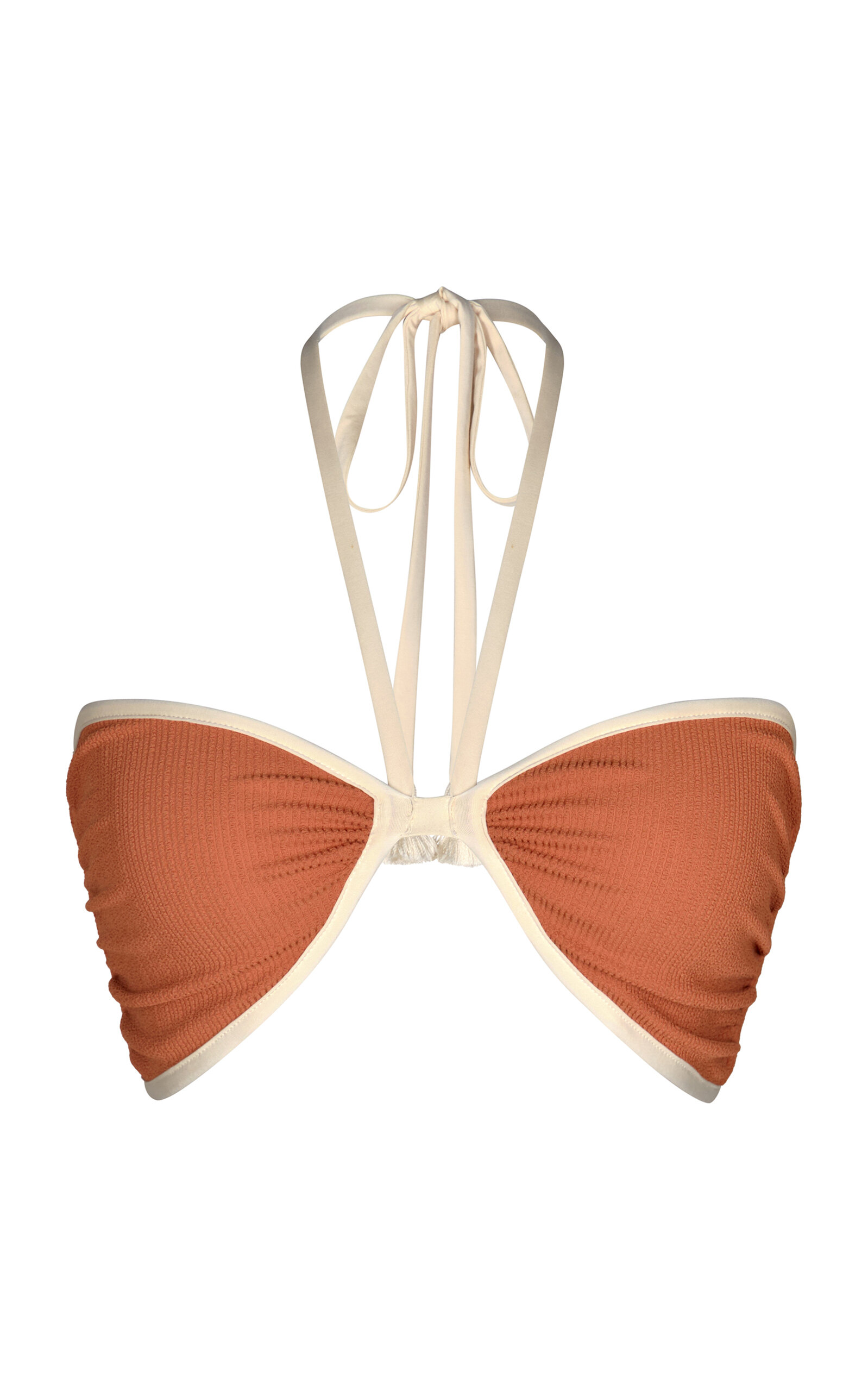 Destello Solar Gathered Bikini Top