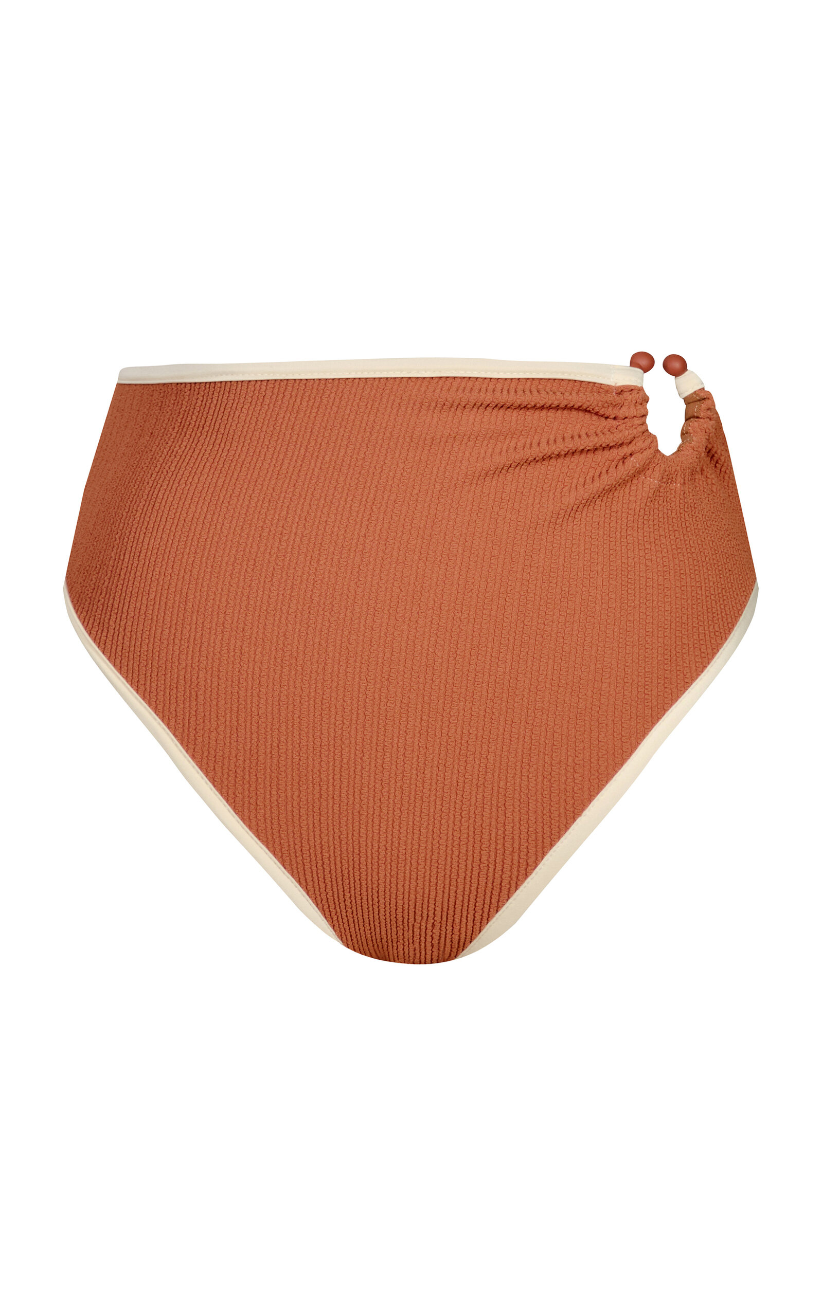 Susurro Del Agua Ring-Detailed High-Waisted Bikini Bottom