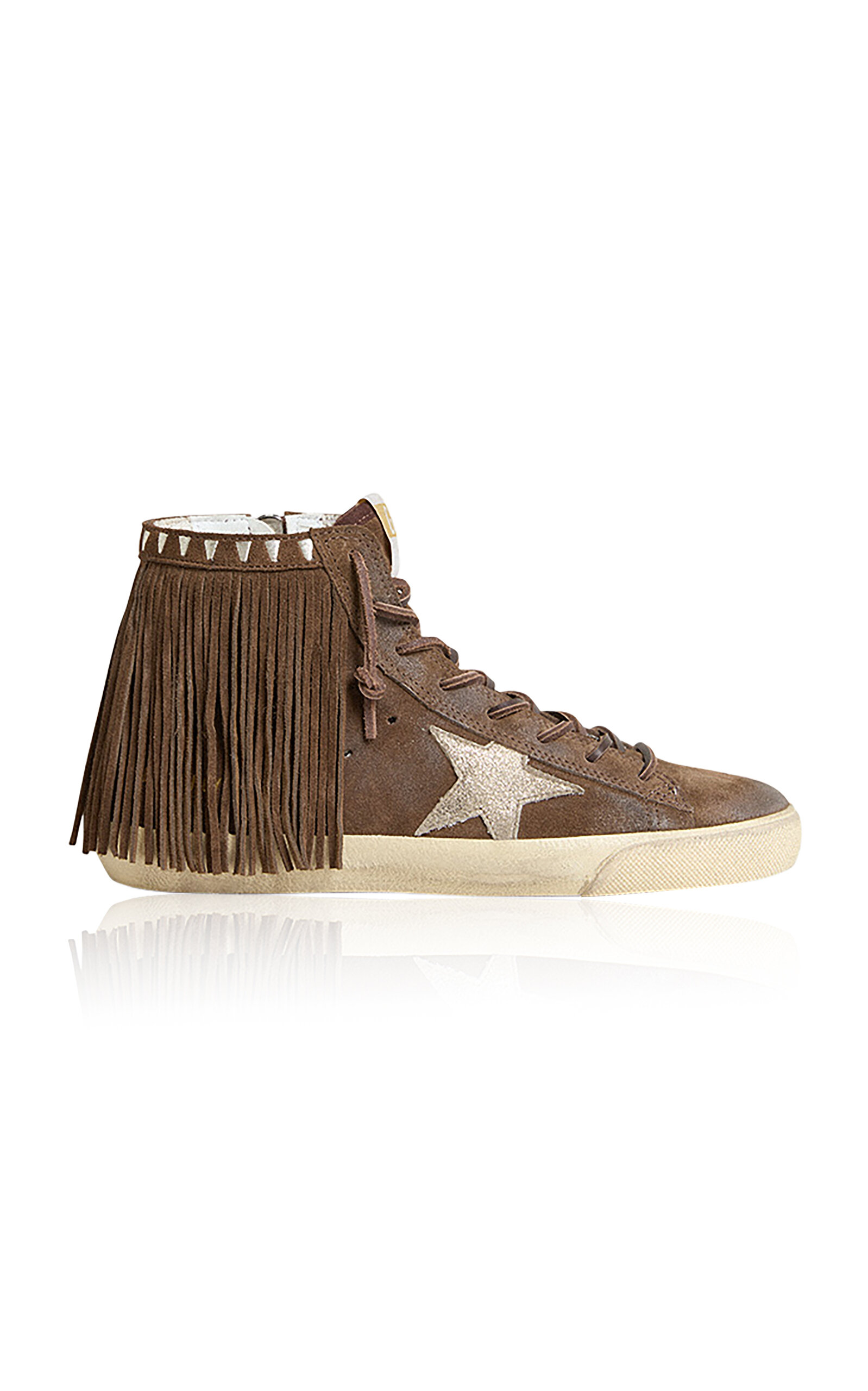 Francy Fringed Suede Sneaker