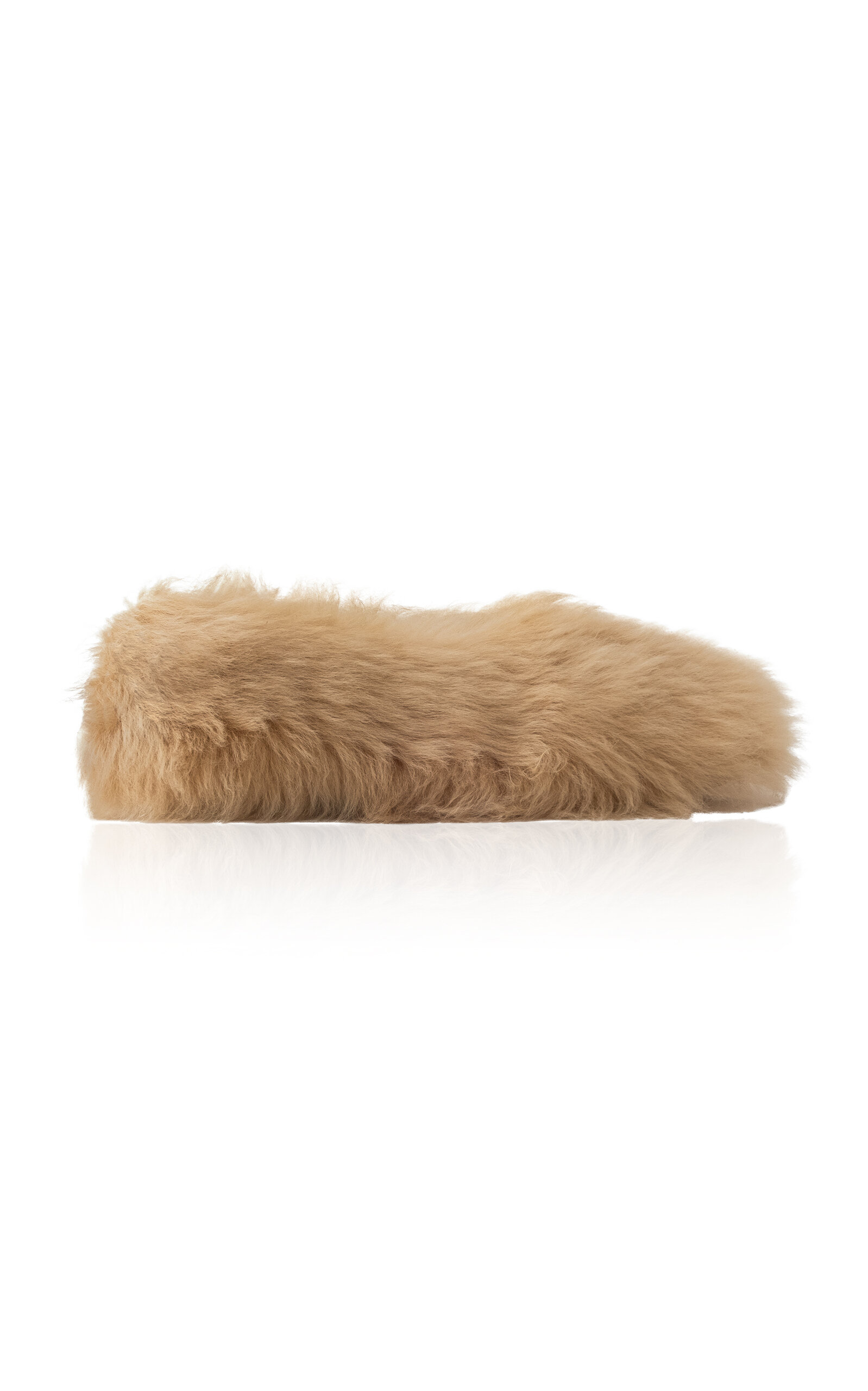 Fur-Fur Ballet Flats