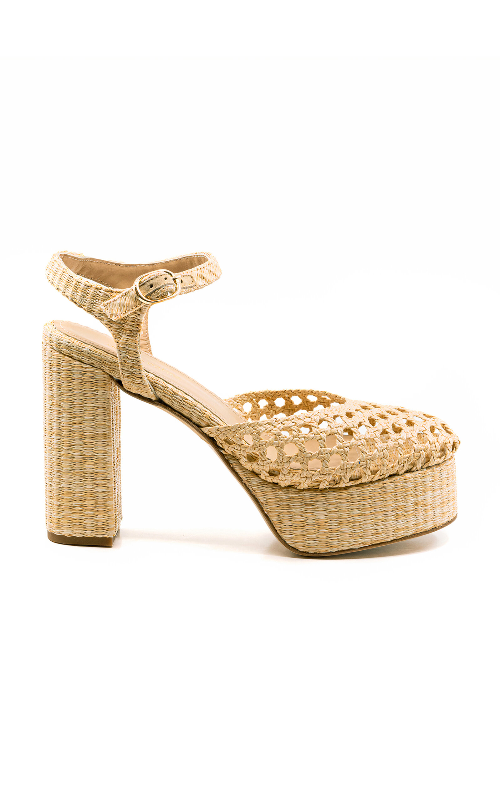 Beatiz Raffia Platform Sandals