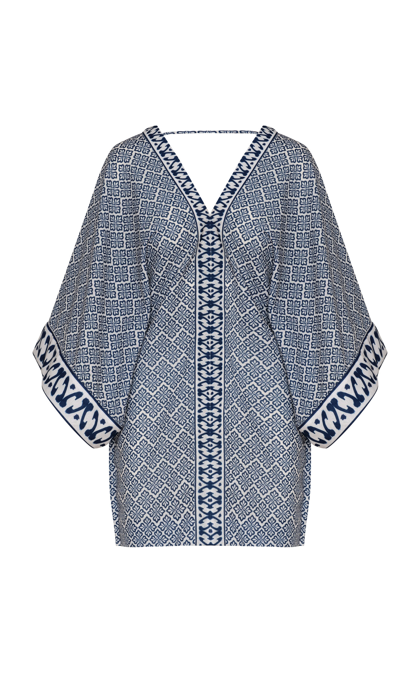 Mezcalita Linen Mini Caftan Dress