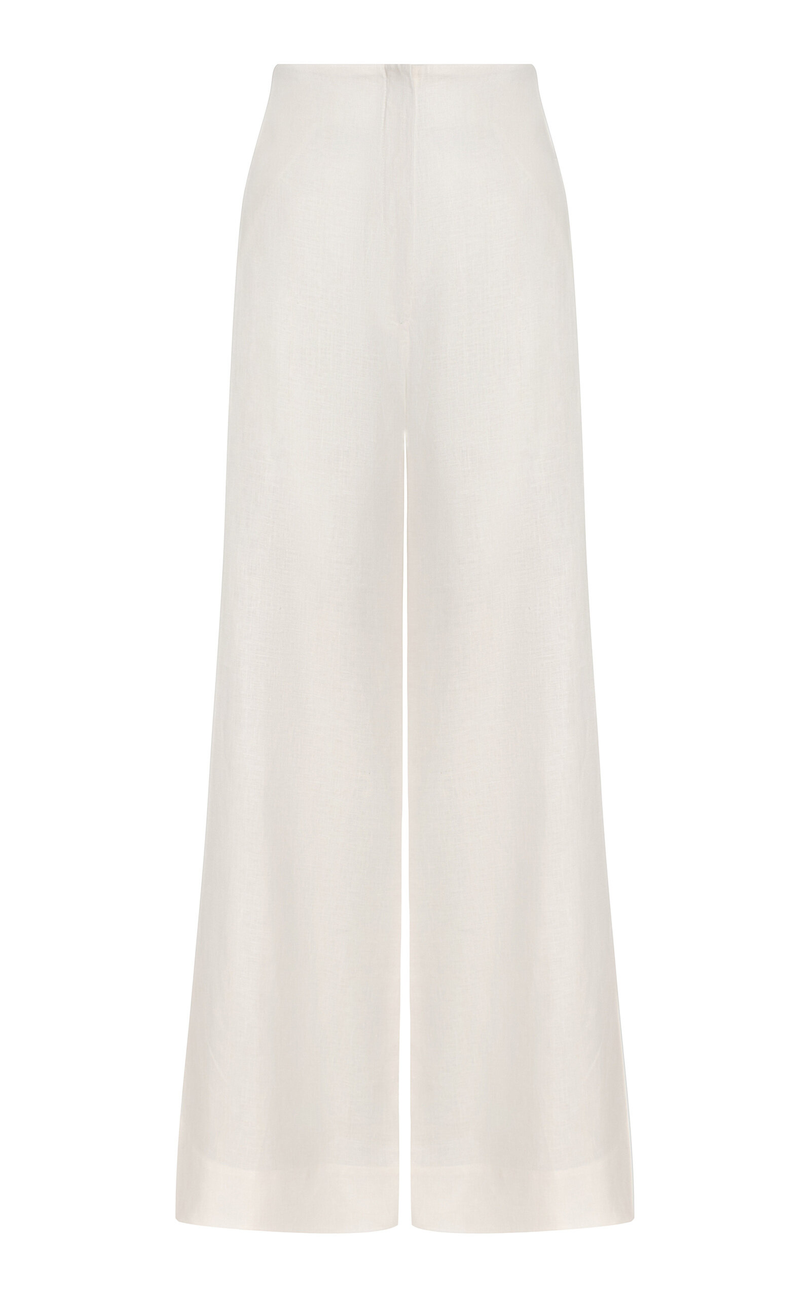 Me Hablas Linen Wide-Leg Pants