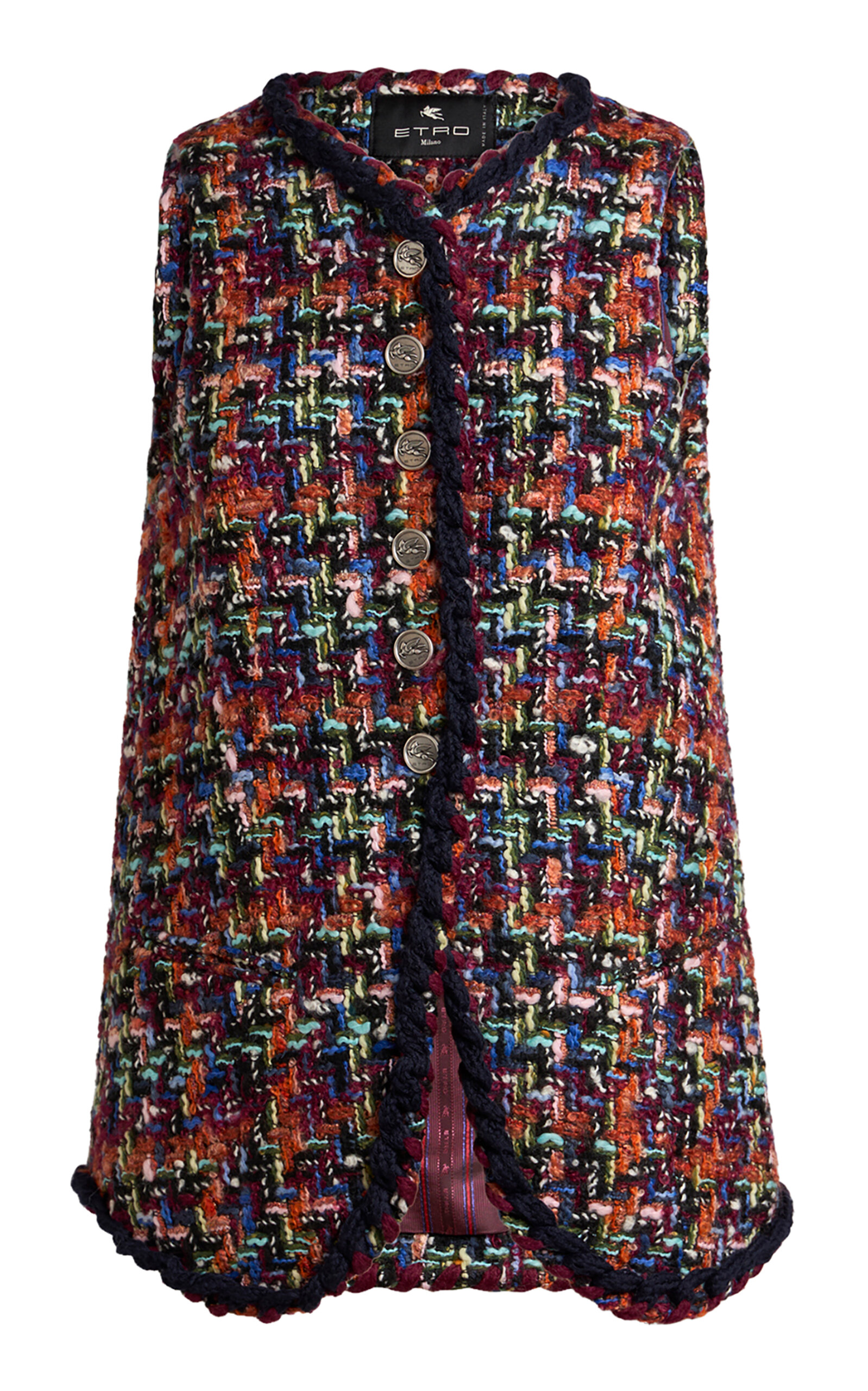 ETRO TWEED VEST 