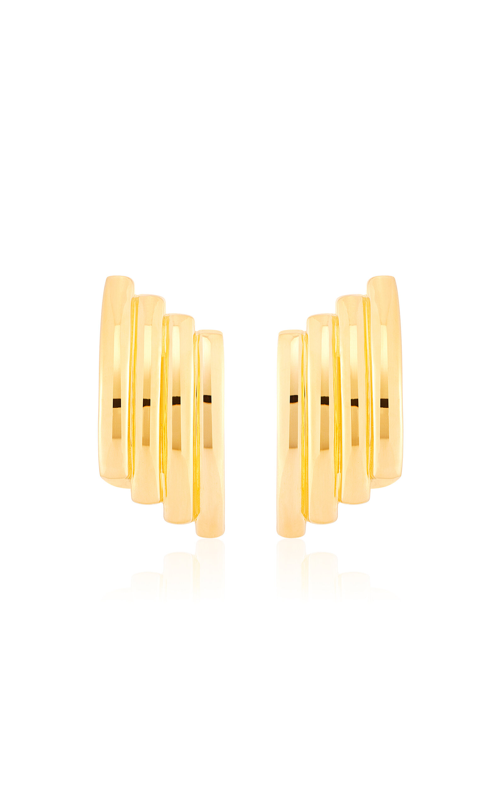 MÉGA Line Dance 14K Gold Vermeil Earrings