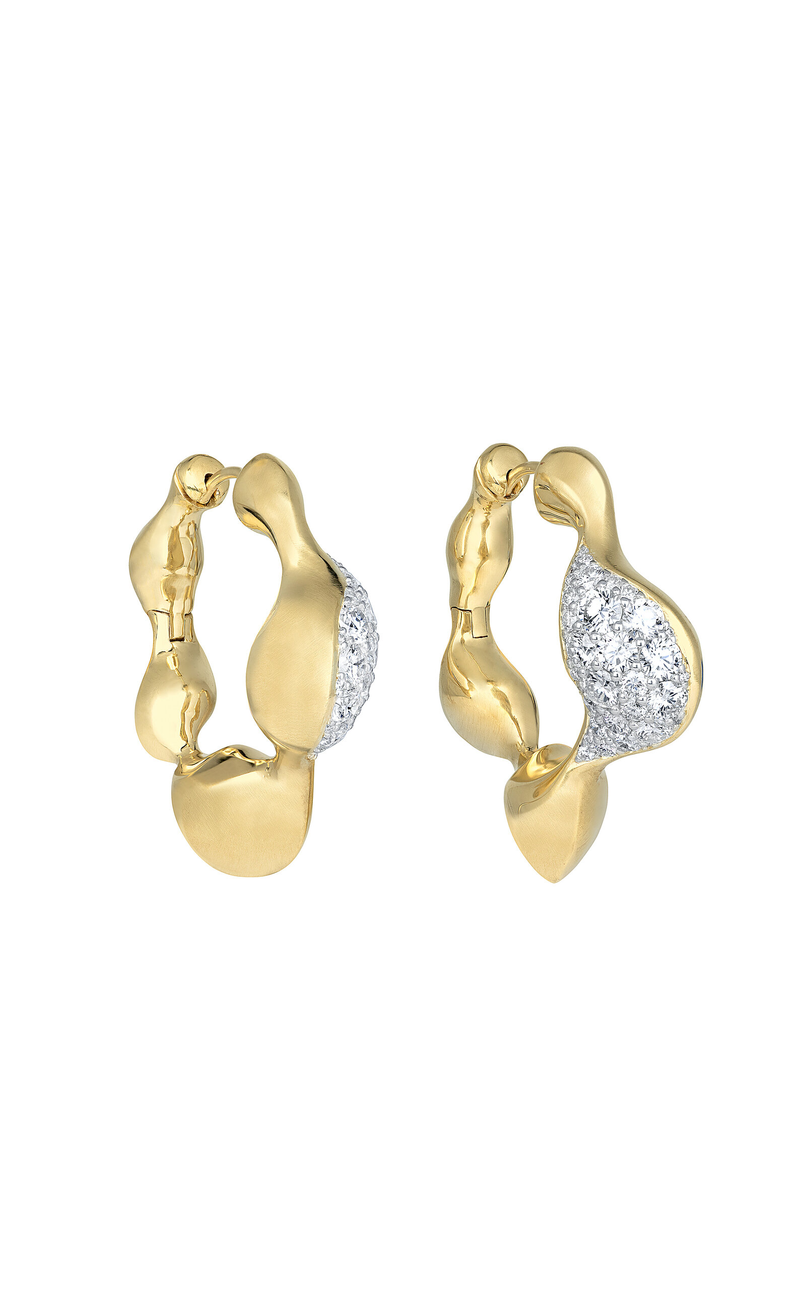 Cayryn V2 18K Yellow Gold Diamond Earrings