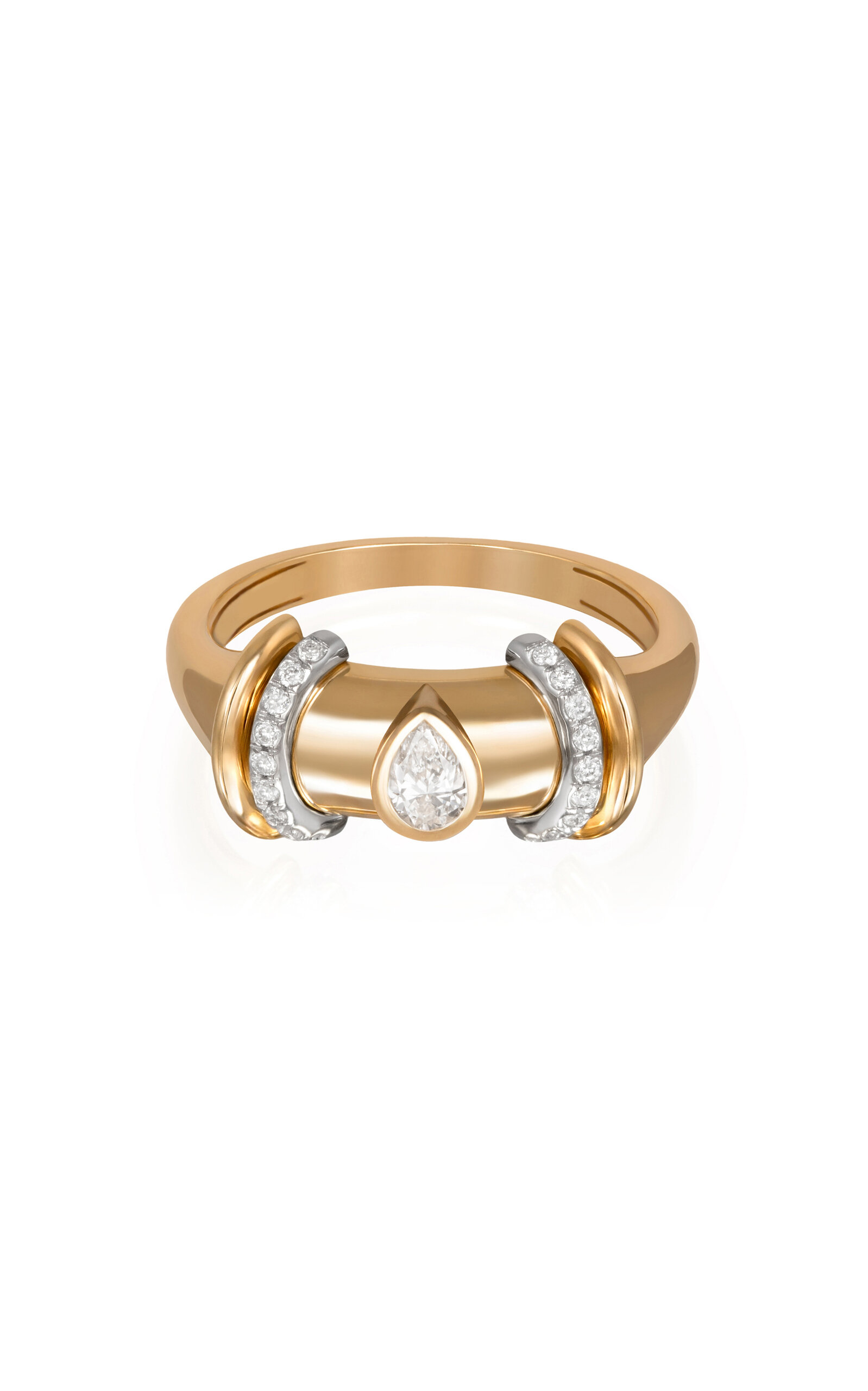 Warrior 18K Gold Diamond Ring