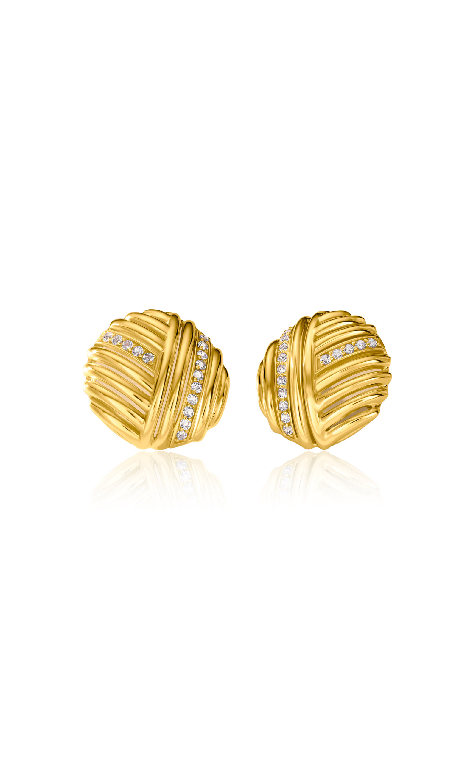 Vaughn 24K Gold-Plated Earrings