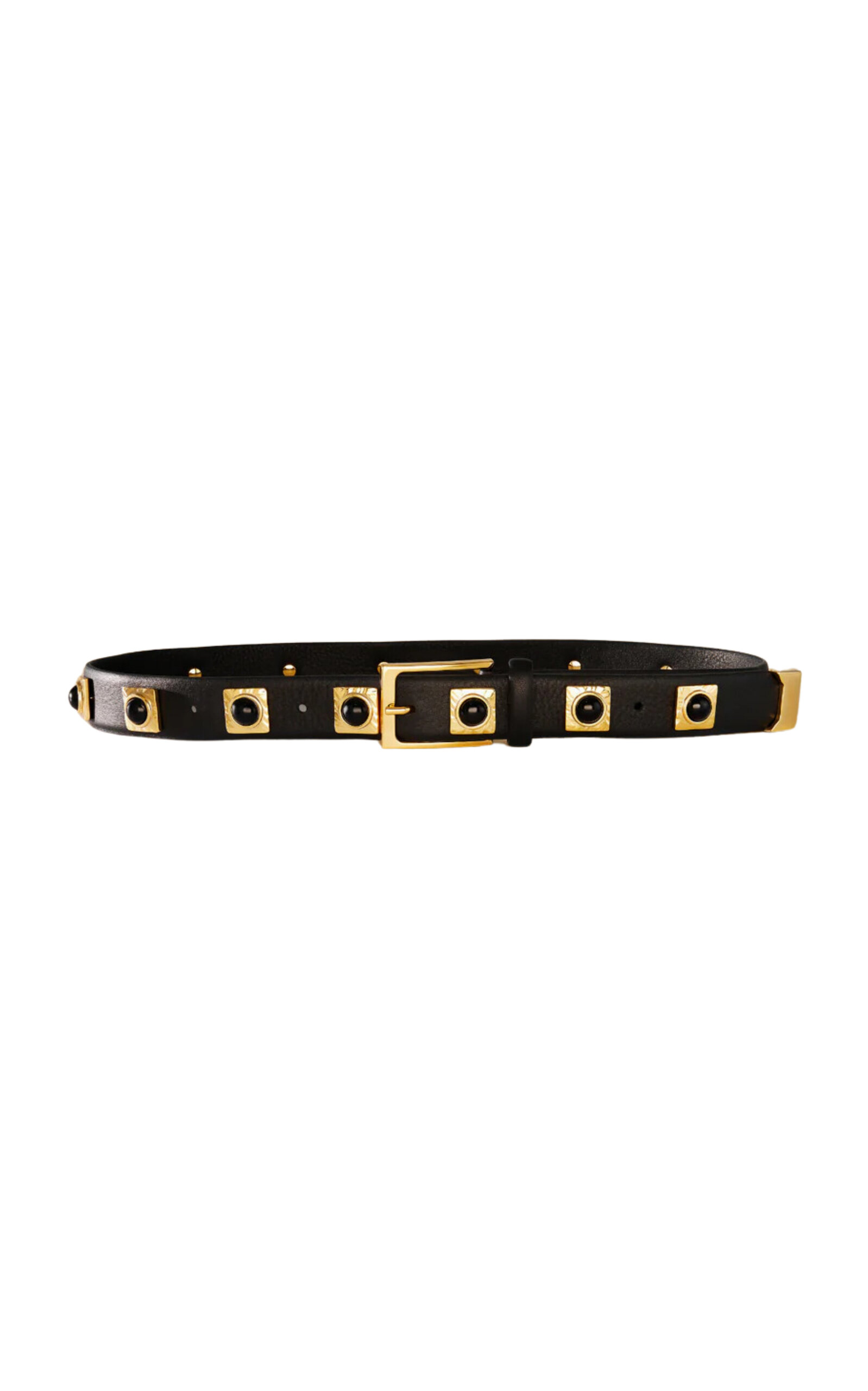 Studded Leather Belt