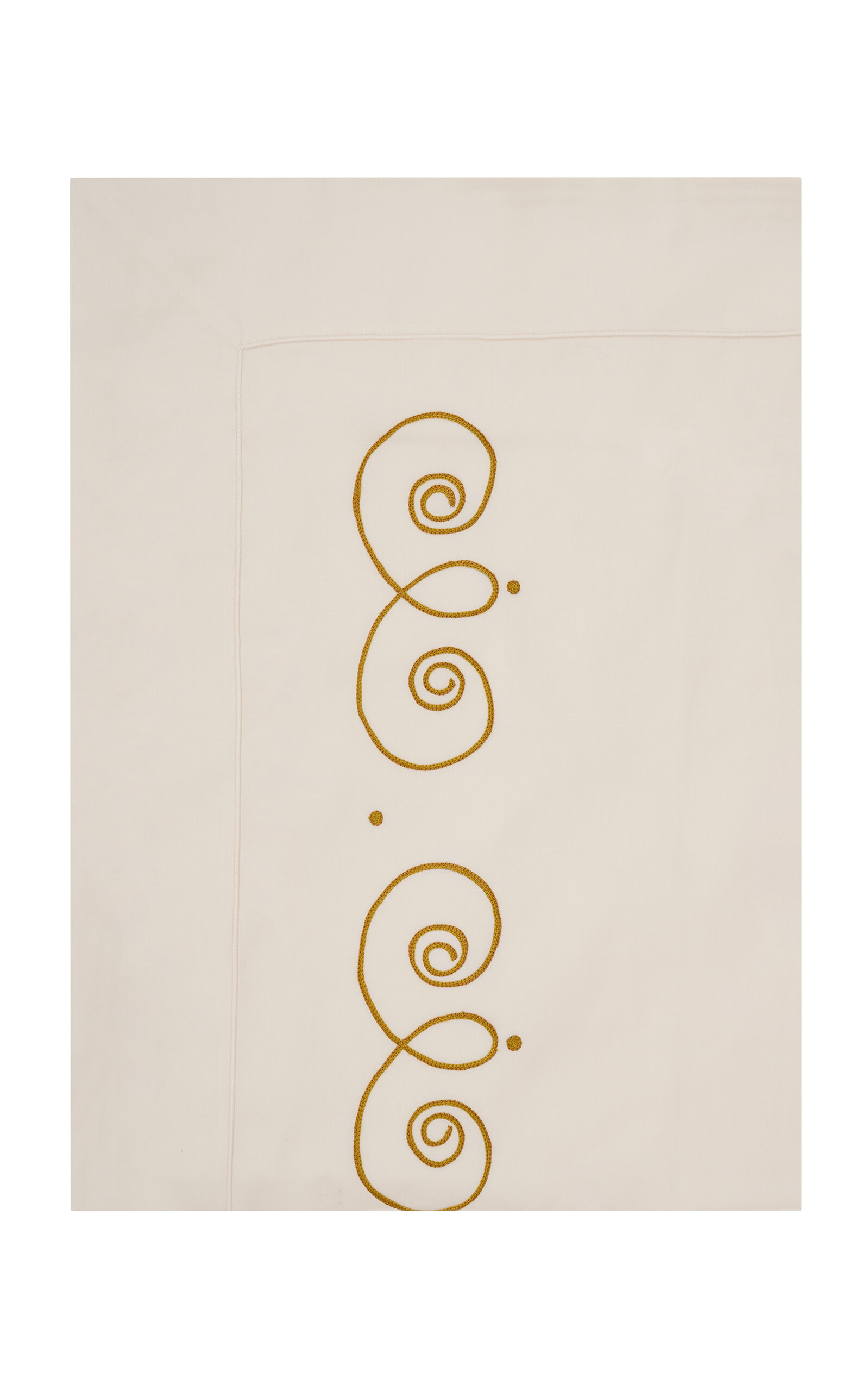 LORETTA CAPONI X CARLOS MOTA MOBILE EMBROIDERED TOP SHEET 