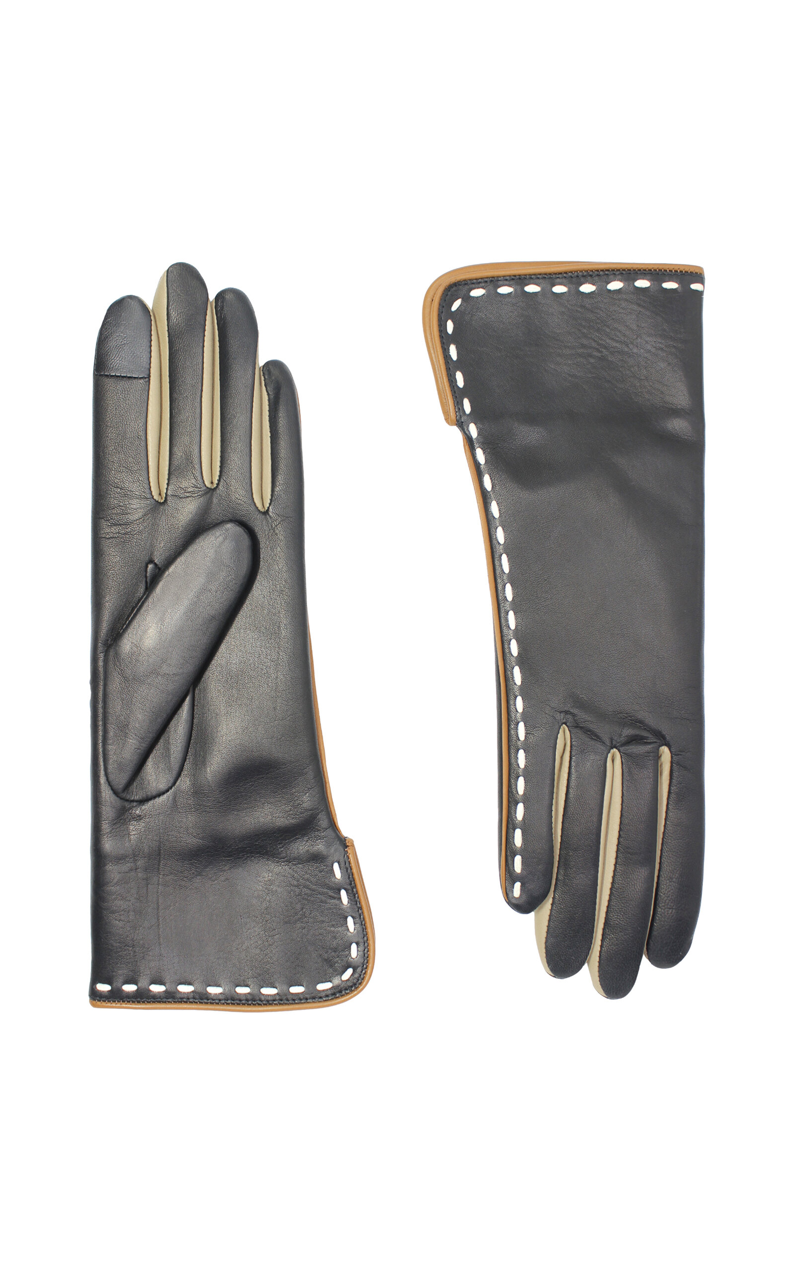 Diane Cashmere-Lined Leather Gloves