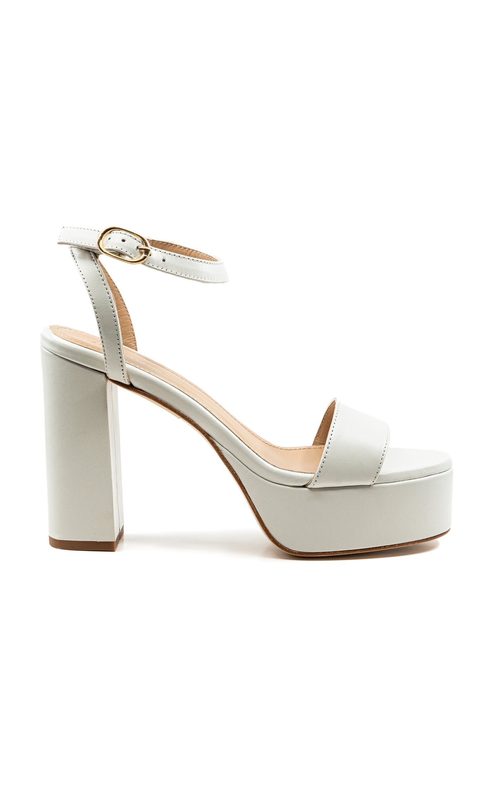 Becka Leather Platform Sandals