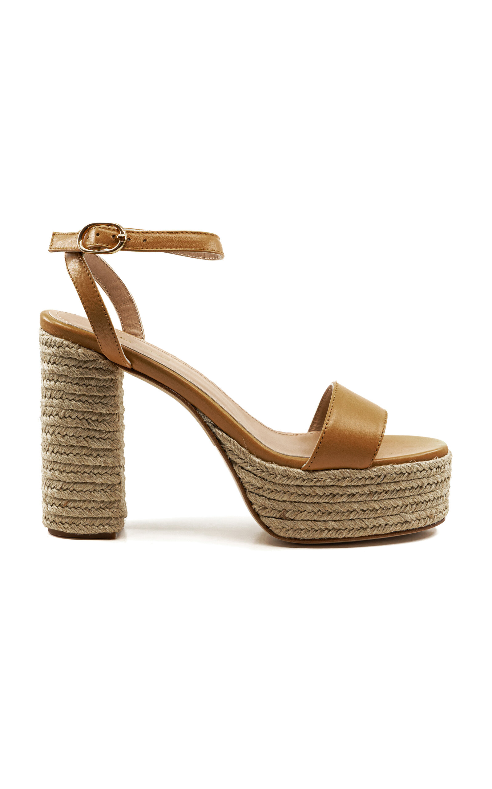 Becka Leather Platform Sandals