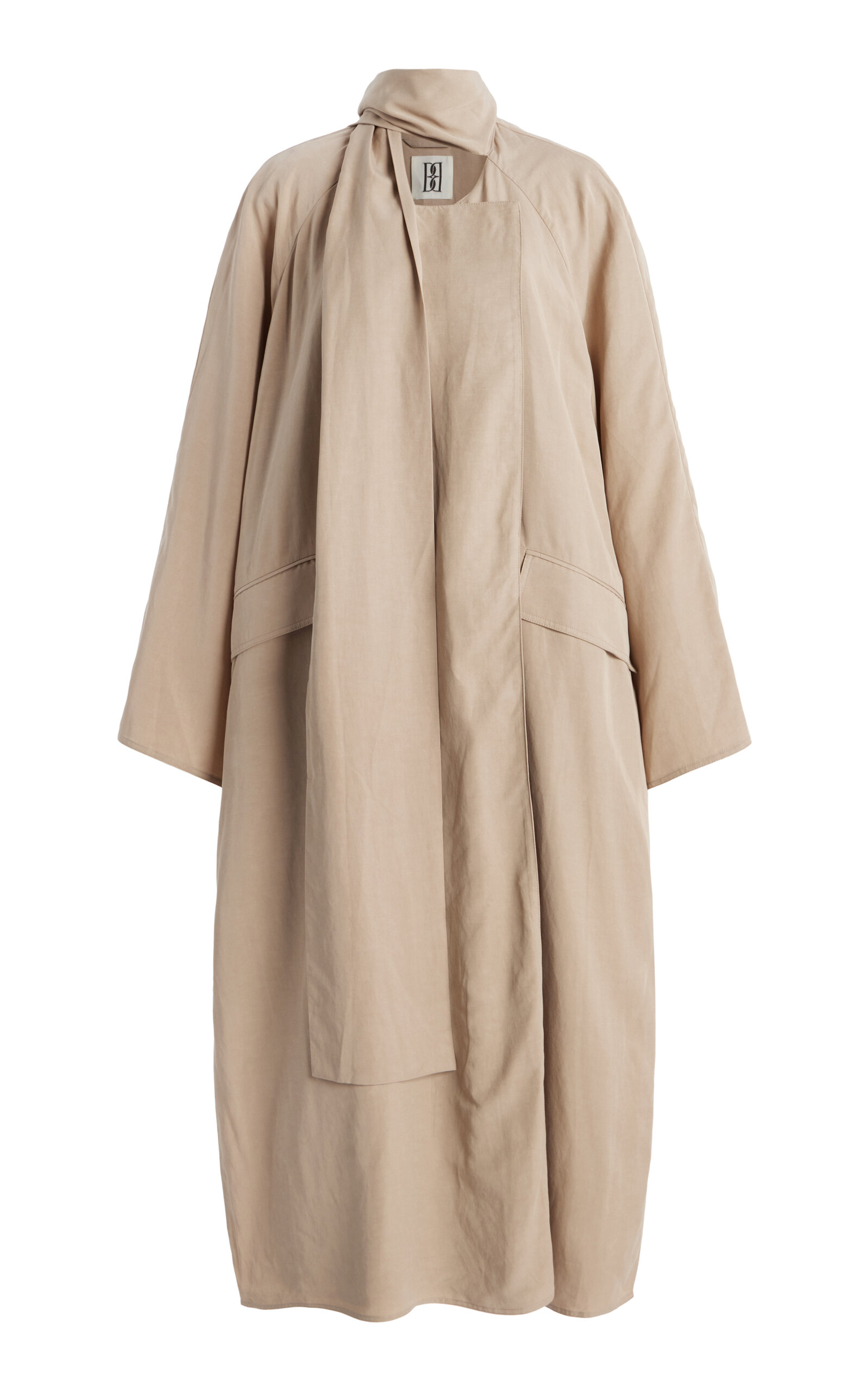 Campagna Tencel-Linen Trench Coat