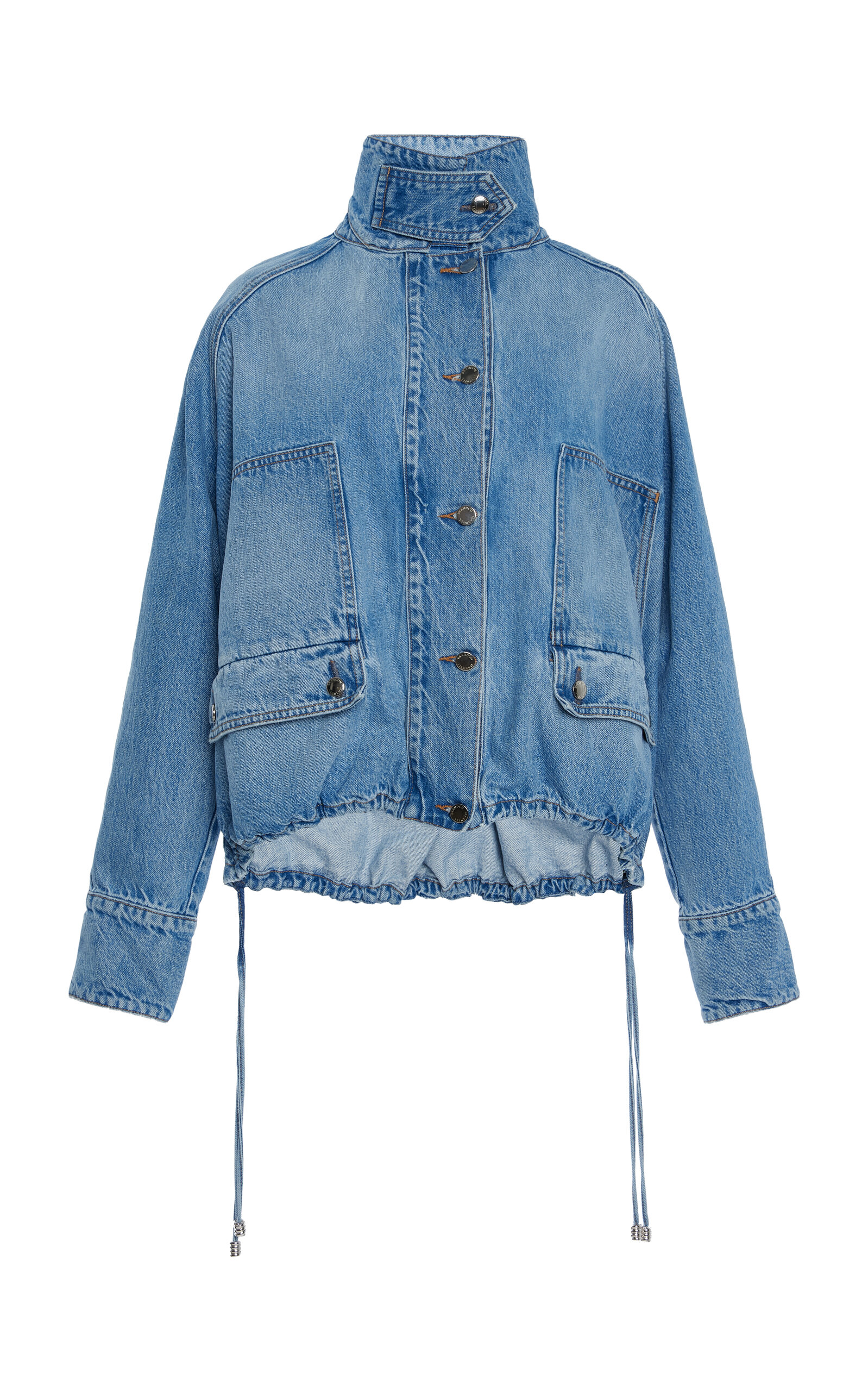 The Harper Denim Balloon Jacket