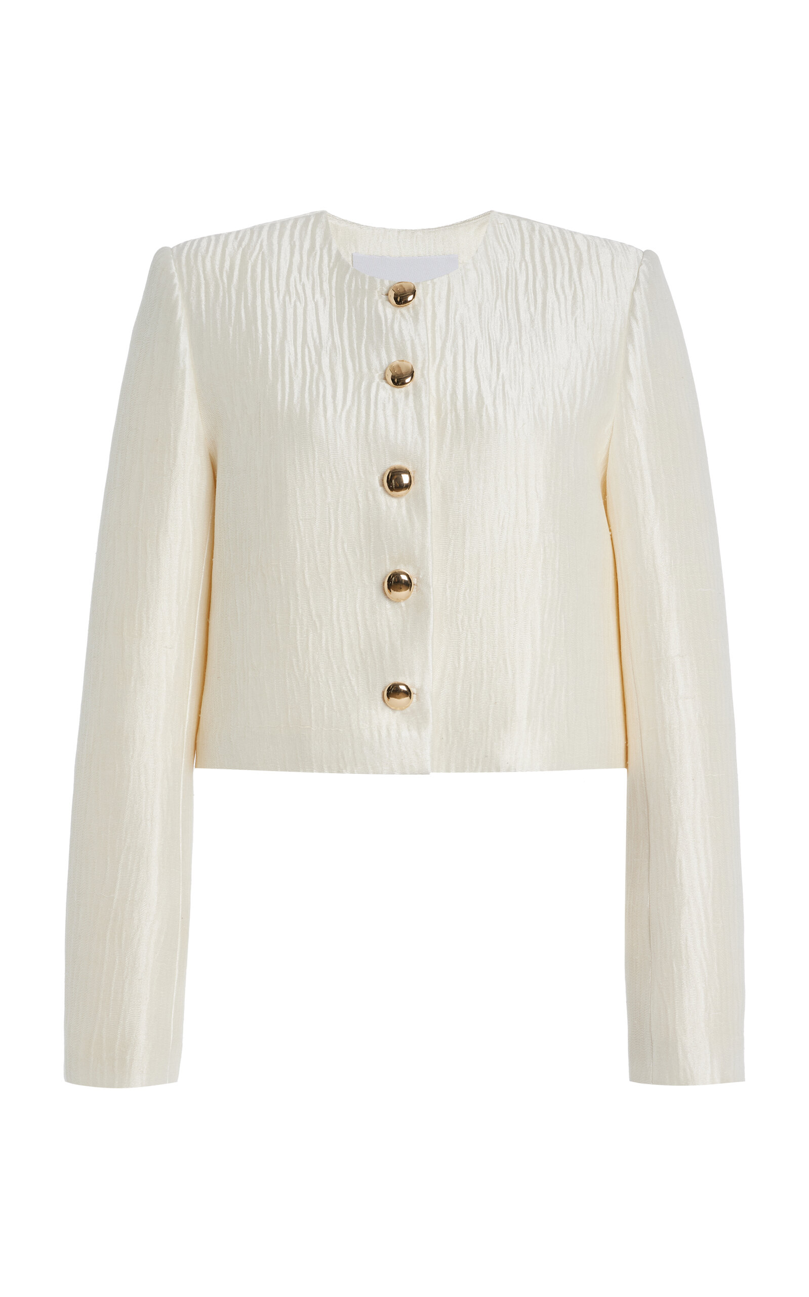 The Ryder Pleated Sponge Silk Jacket