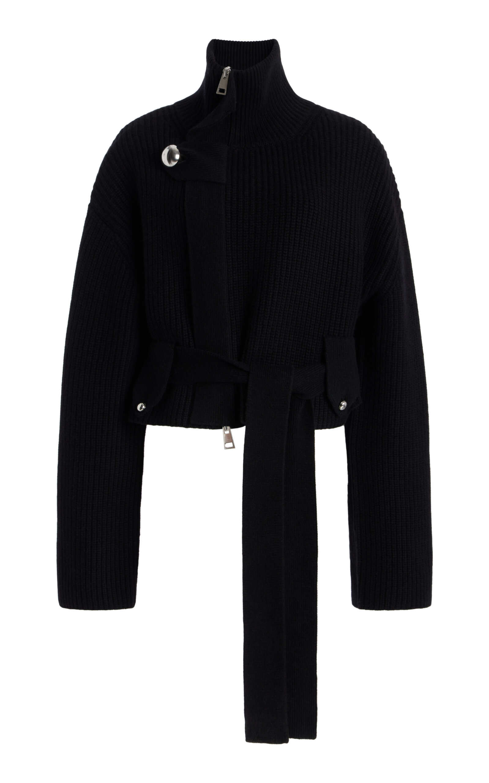 The Neal Belted Cashmere Sweater