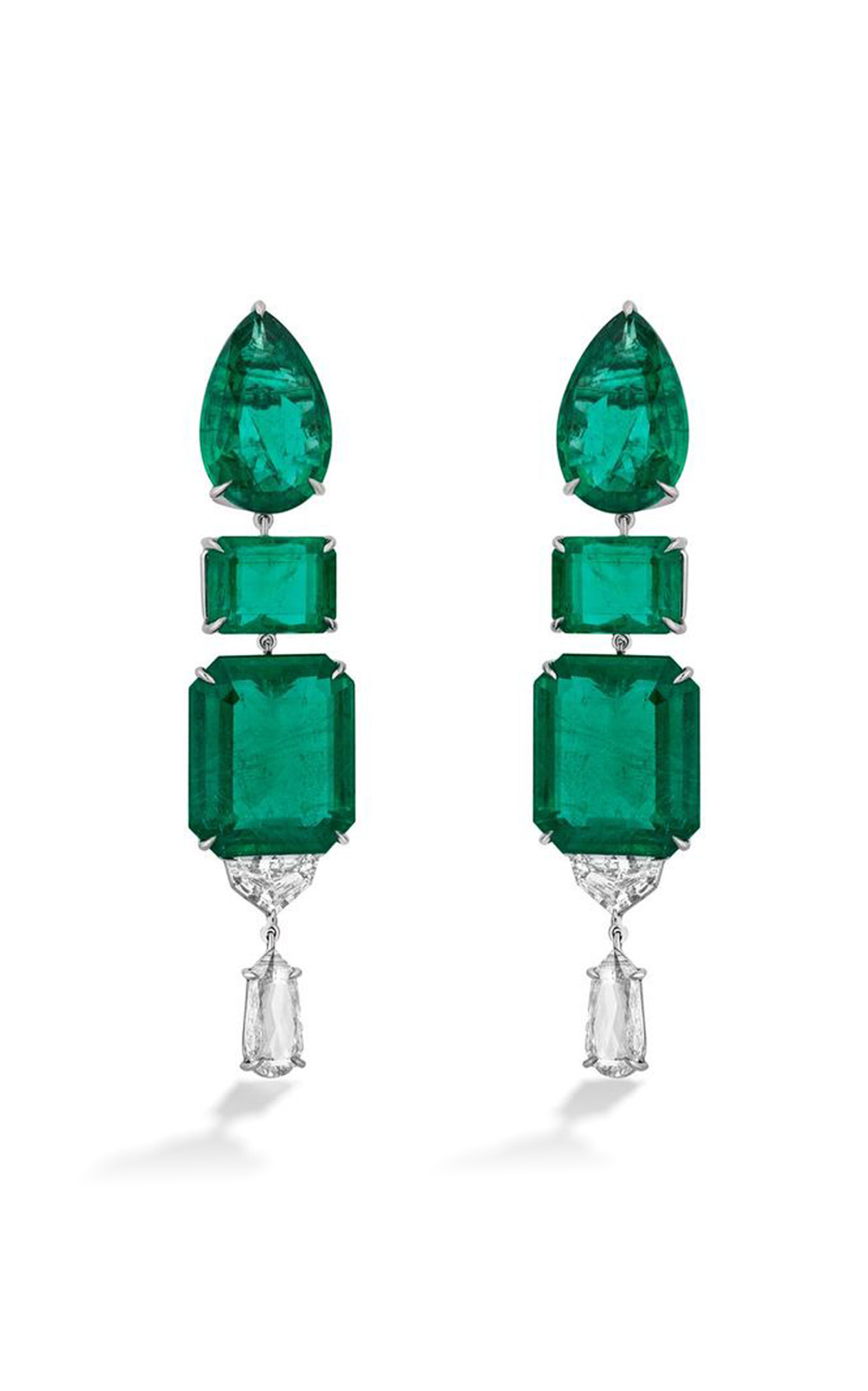 Emerald Drop Earrings