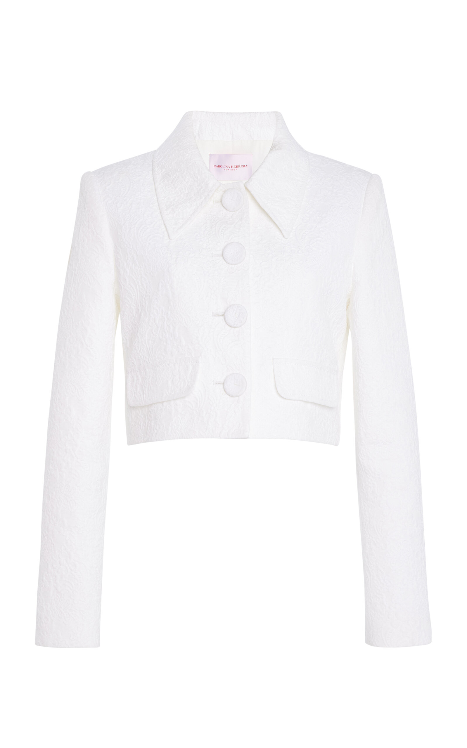 Cropped Cotton-Blend Jacket