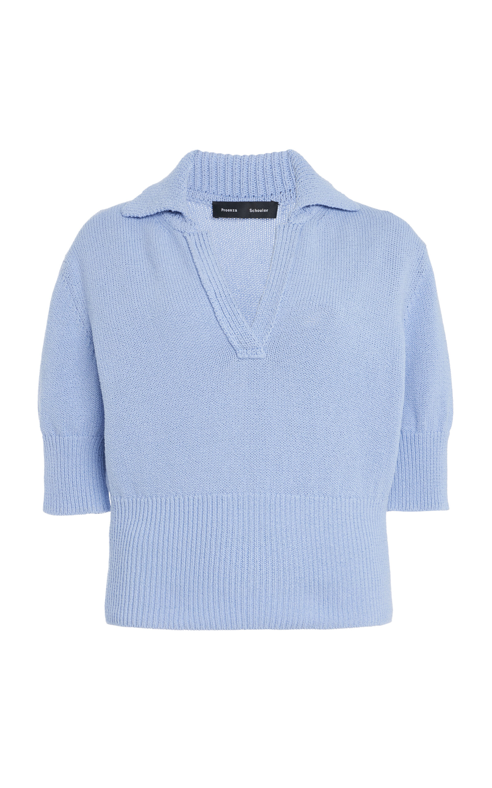 Reeve Cotton Knit Polo Shirt