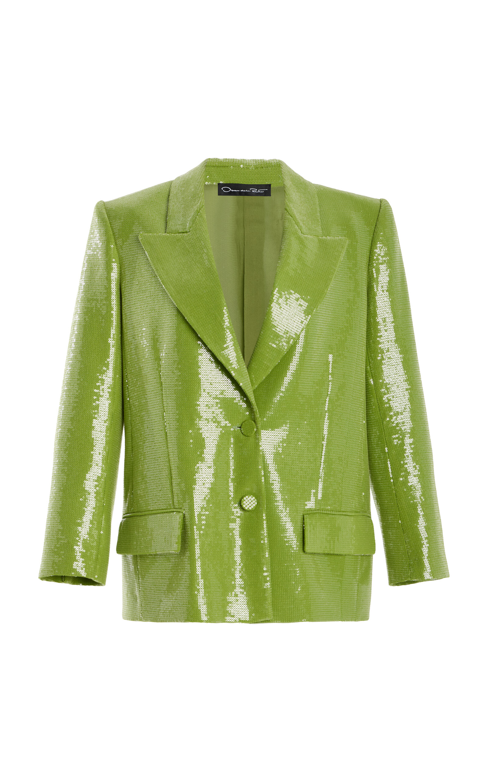 Sequined Jersey Blazer