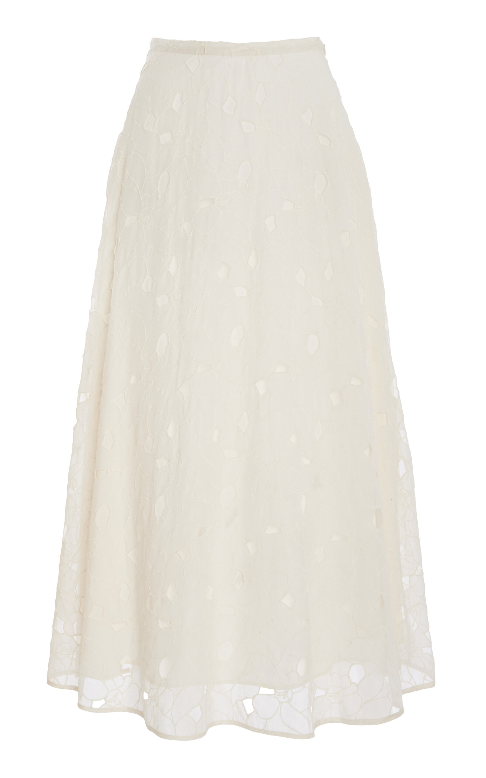 Caro Cotton Pleated Skirt