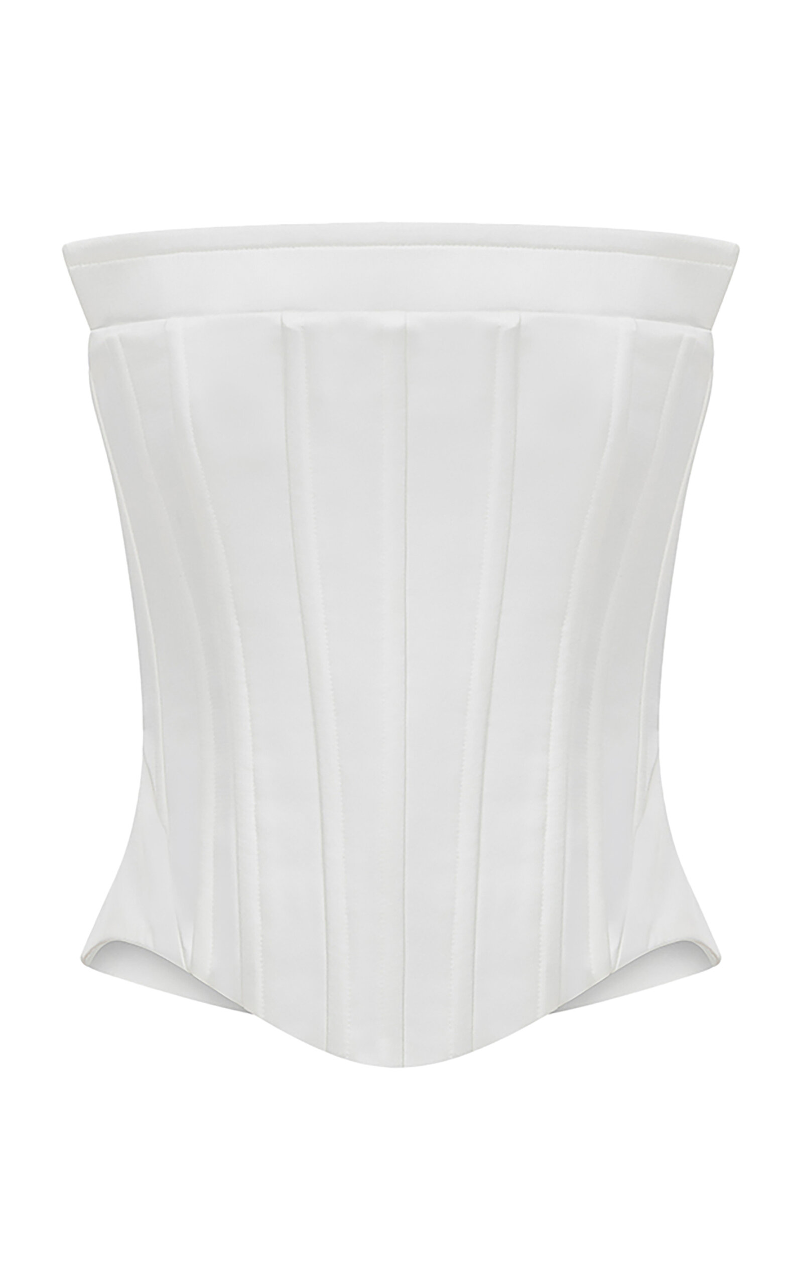 . Yuan Crepe Corset Top