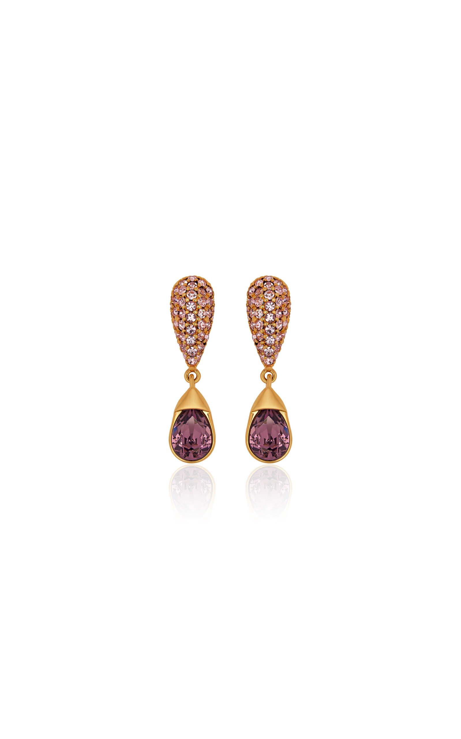 Pavé Drop Earrings