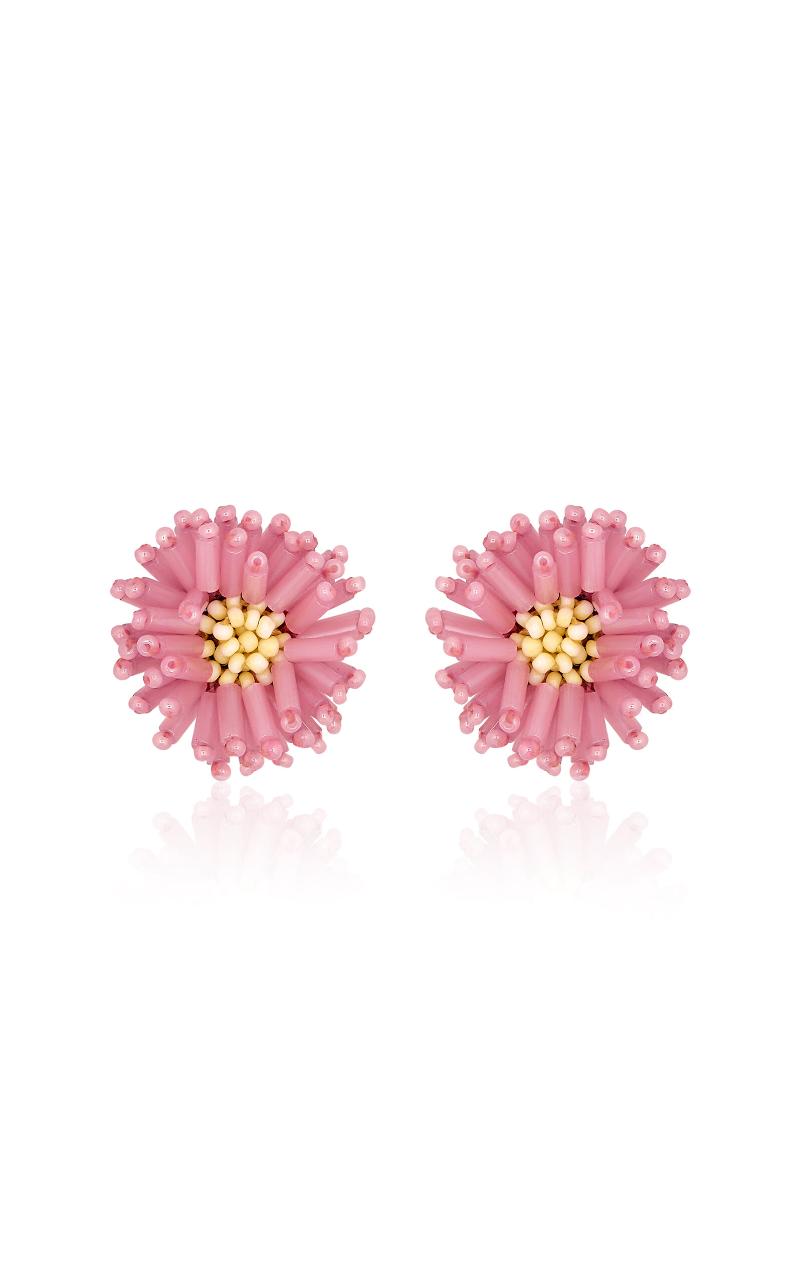 Pompom Stud Earrings